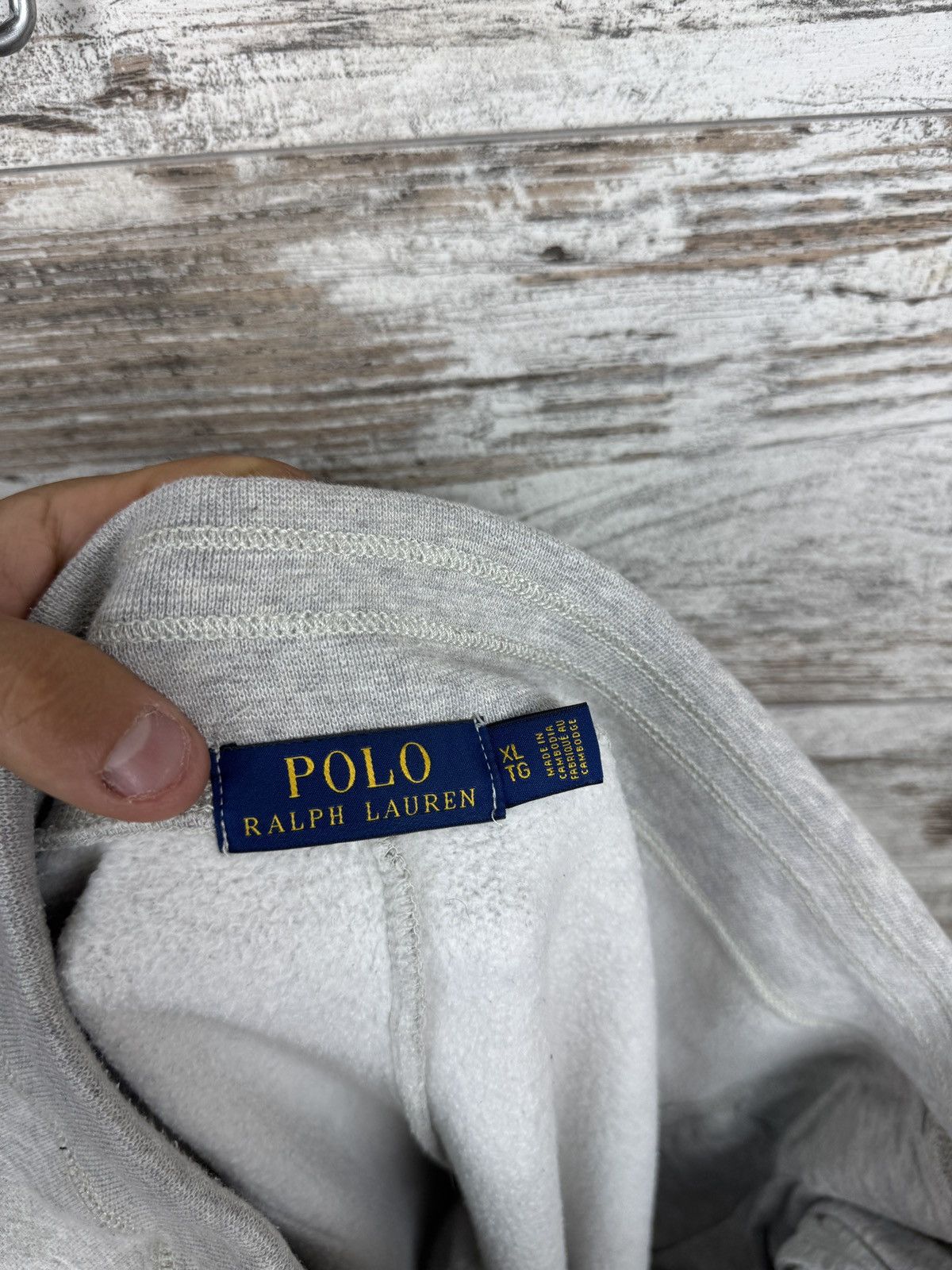 Polo Ralph Lauren Mens Vintage Polo Ralph Lauren sweatpants gray pants y2k Size US 36 / EU 52 - 10 Thumbnail
