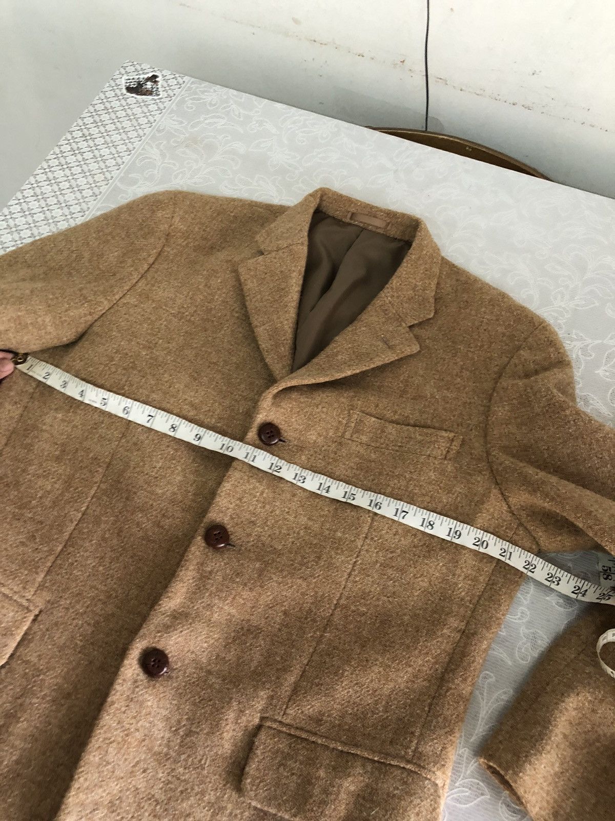 Harris Tweed Vintage East Boy Men x Harris Tweed Wool Blazer Jacket Size US M / EU 48-50 / 2 - 14 Thumbnail