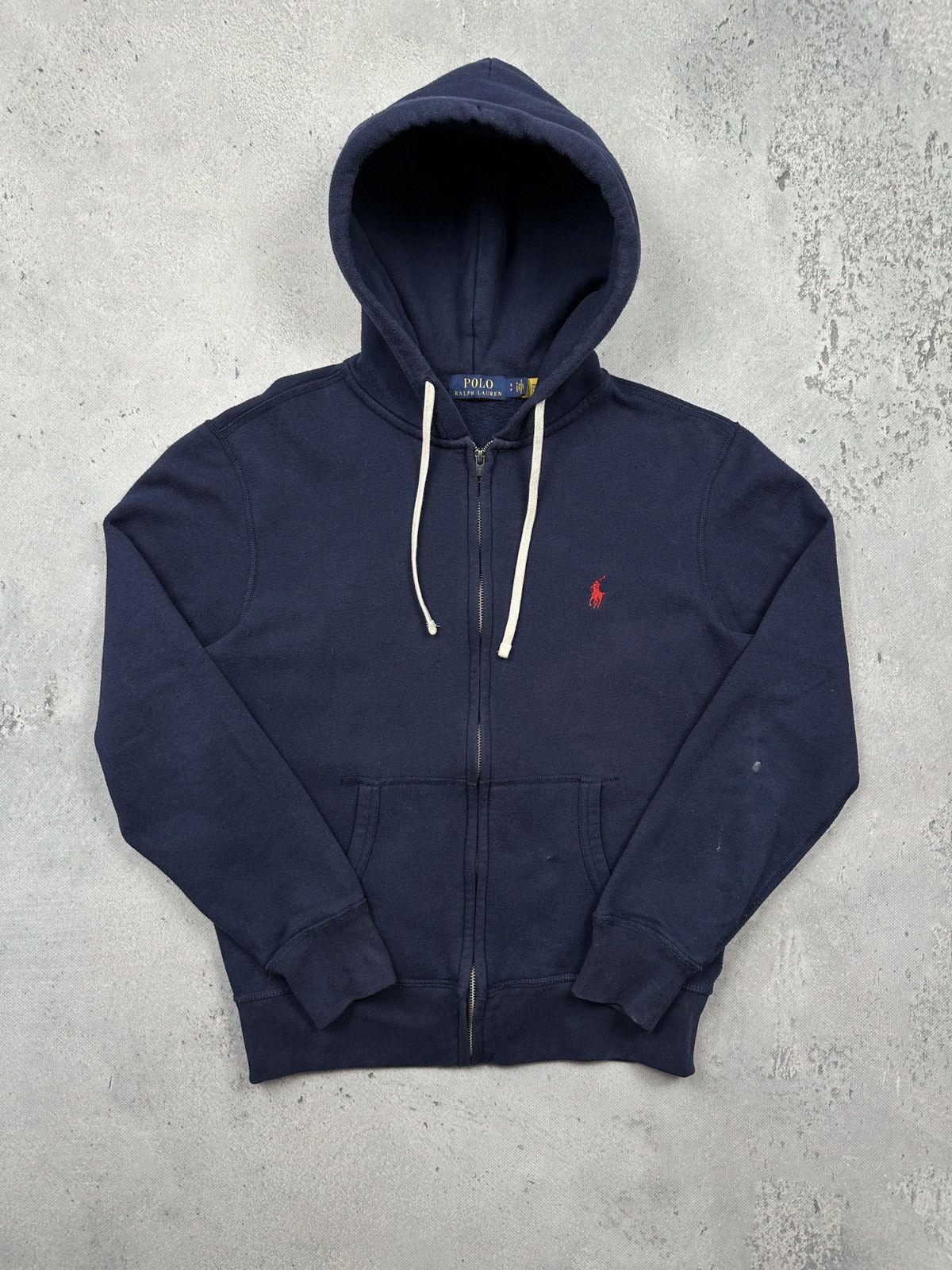 Polo Ralph Lauren Polo Ralph Lauren Full-Zip Hoodie Pony Logo y2k Zip-Up 00s Size US S / EU 44-46 / 1 - 14 Thumbnail