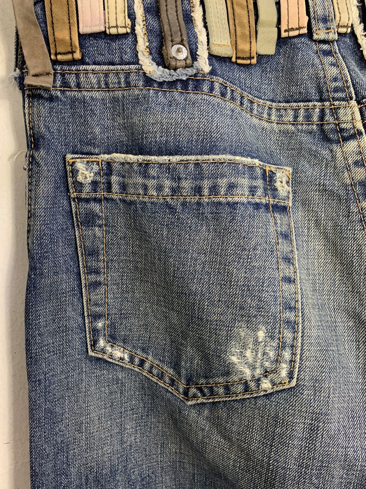 Dsquared2 Rare Dsquared2 DC/DC Denim Jeans Multicolor Hook Waist Size US 31 - 13 Thumbnail