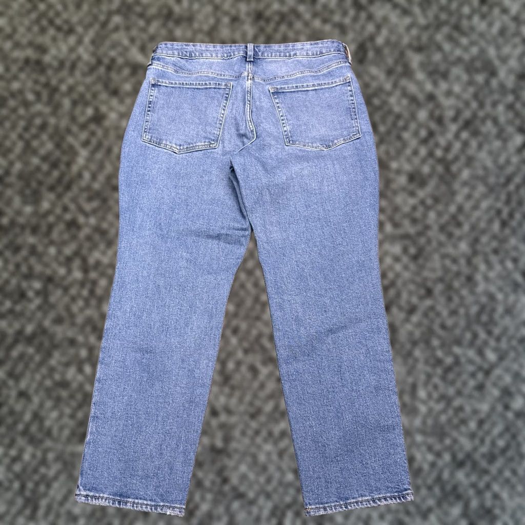 Old Navy Old Navy Jeans Womens 12P Petite High Rise Slim 5-Pocket Blue Denim Vintage No N/A Size 34" / US 12 / IT 48 - 1 Thumbnail