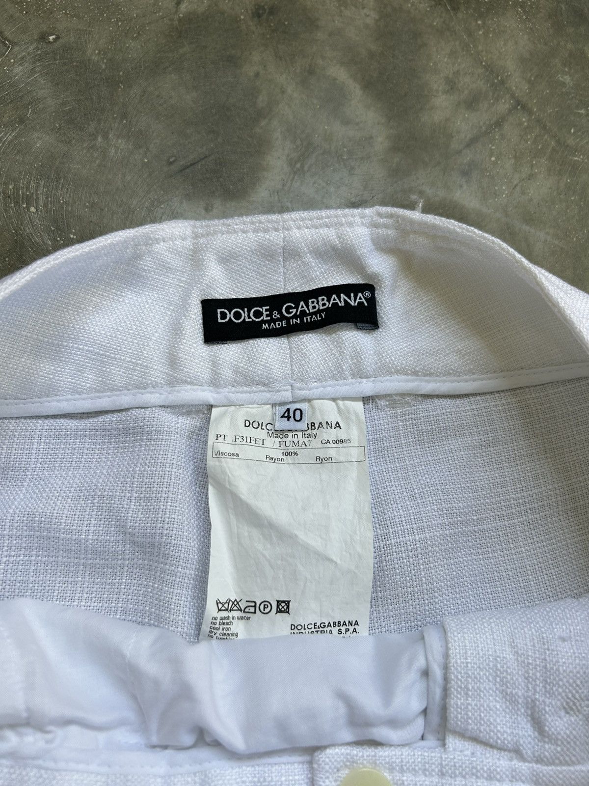 Dolce & Gabbana Dolce & Gabbana Capri Pants Size 30 Size 30" / US 8 / IT 44 - 6 Thumbnail