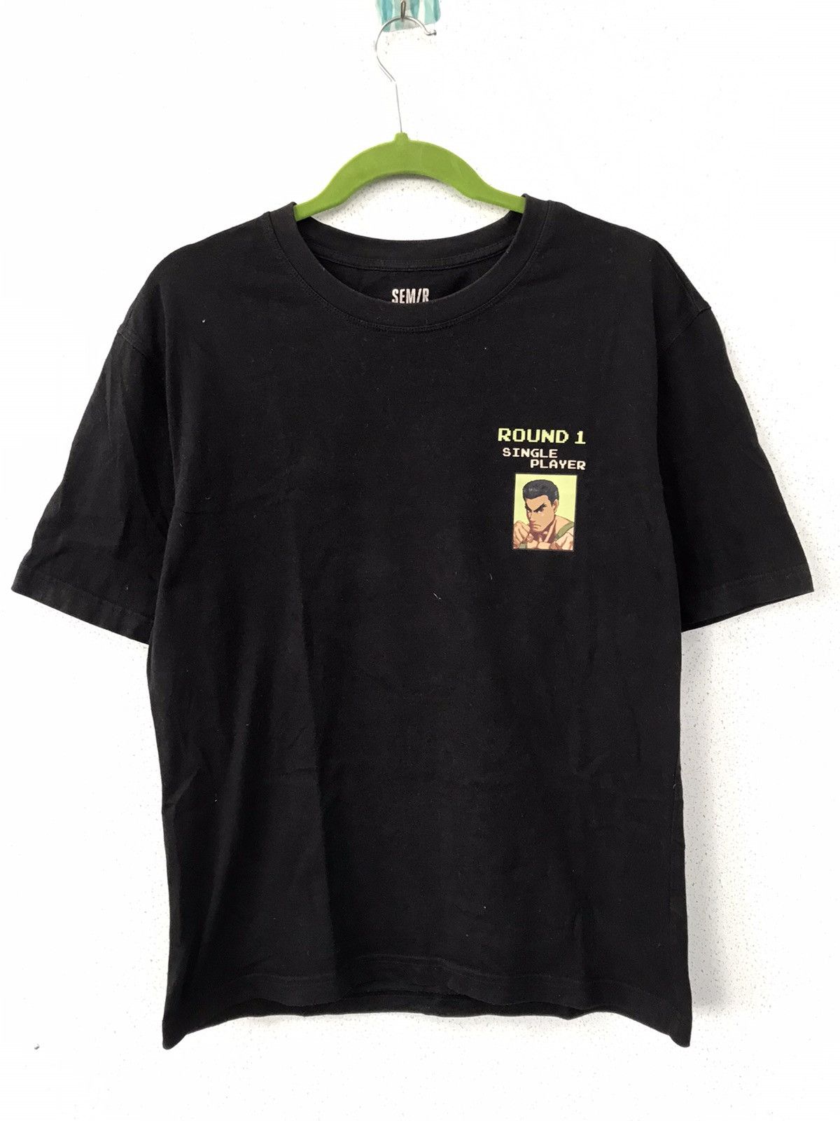 Vintage 🎮 SEM/R Retro Fighter Tee – Size L 🎮 Size US M / EU 48-50 / 2 - 2 Thumbnail