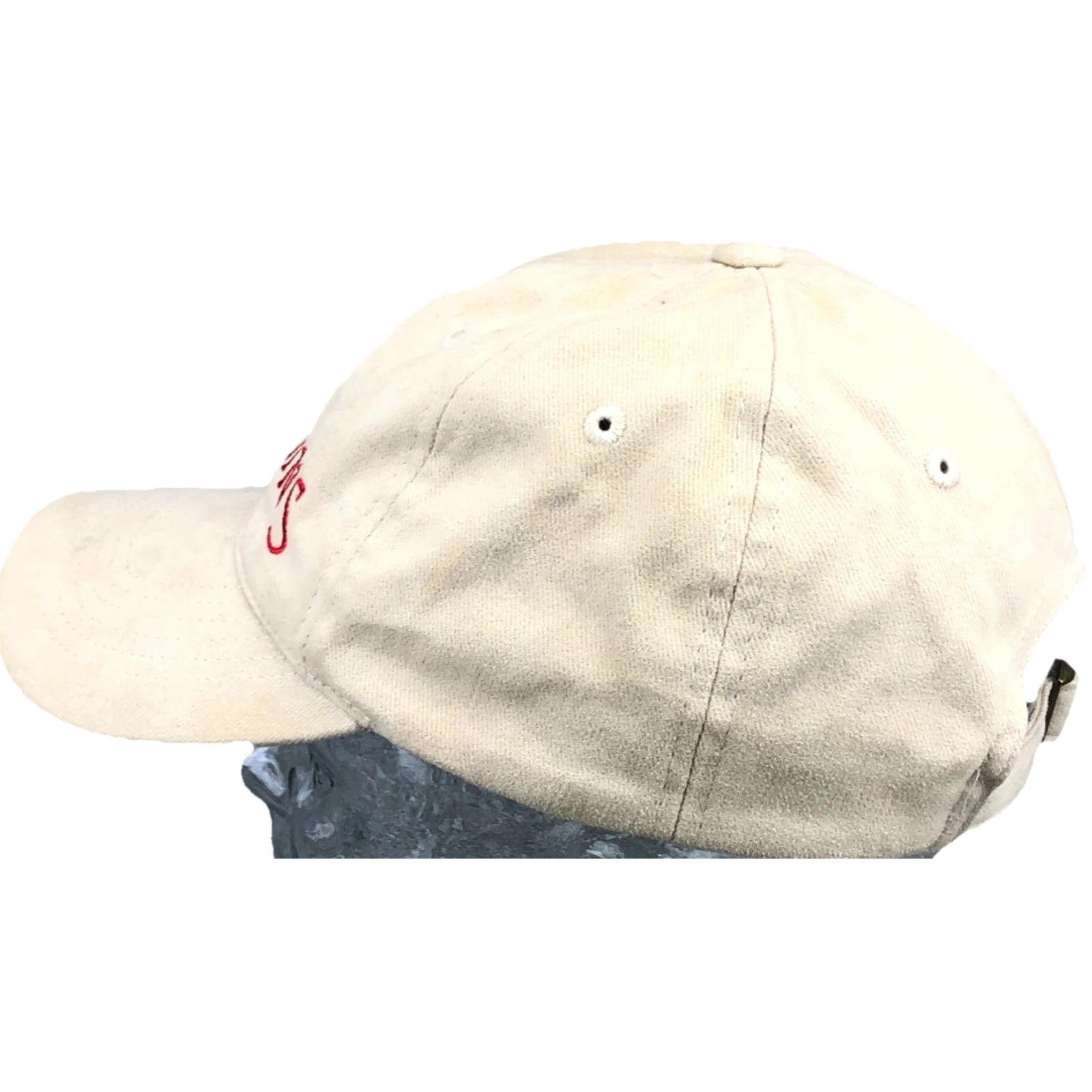 Vintage Houchins Beer Hat Cap Strap Back Tan Beige Adult Lion Dad Mens Casual Sprtsman Baseball Cap Men Beige Twill Cotton Adjustable Lightweight Vintage? Size ONE SIZE - 3 Thumbnail