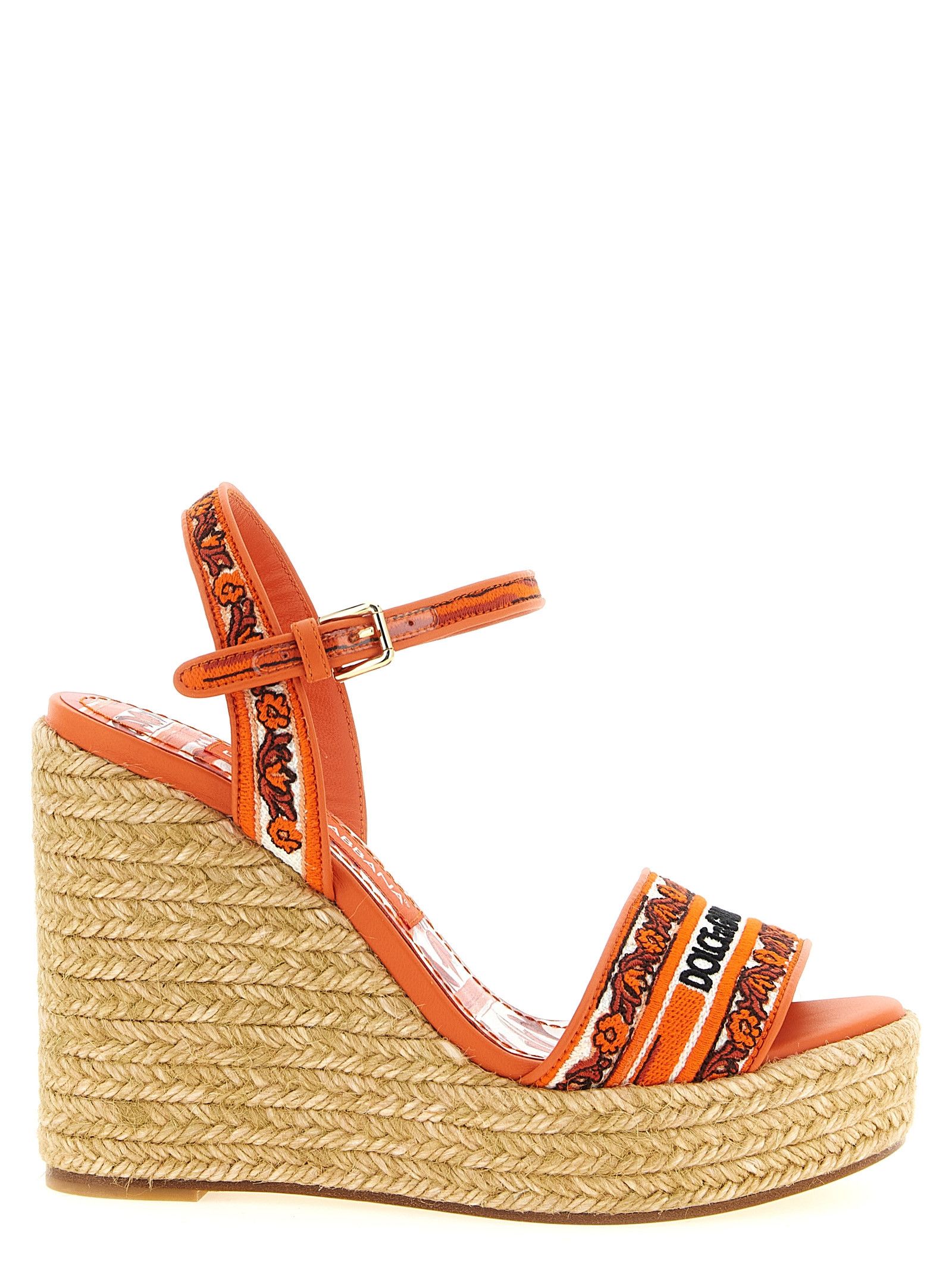 Dolce & Gabbana 'Maiolica' Wedges Size US 9 / IT 39 - 1 Thumbnail