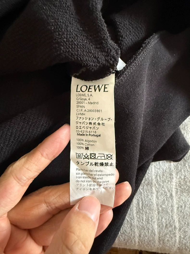 Loewe Black long-sleeved T-shirt