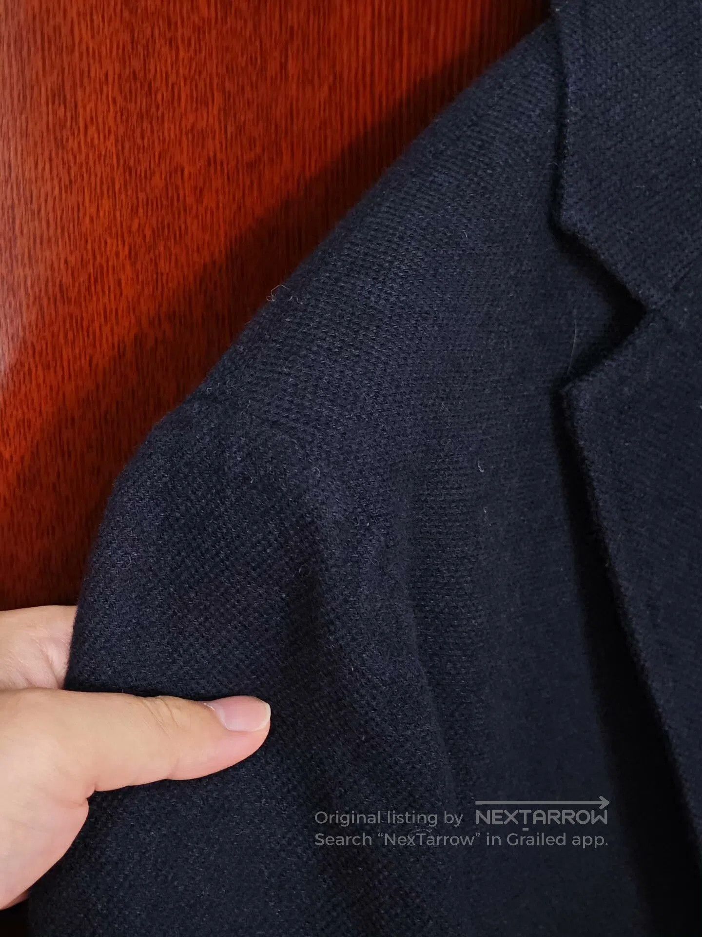 Japanese Brand Casual Unstructured Wool Blend Blazer. Size US M / EU 48-50 / 2 - 3 Thumbnail