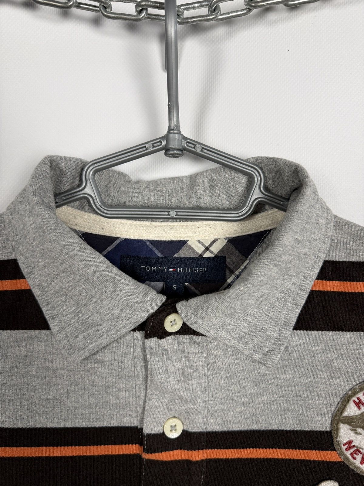 Tommy Hilfiger Tommy Hilfiger Long Sleeve Striped Polo Shirt Area Council Size US S / EU 44-46 / 1 - 7 Thumbnail