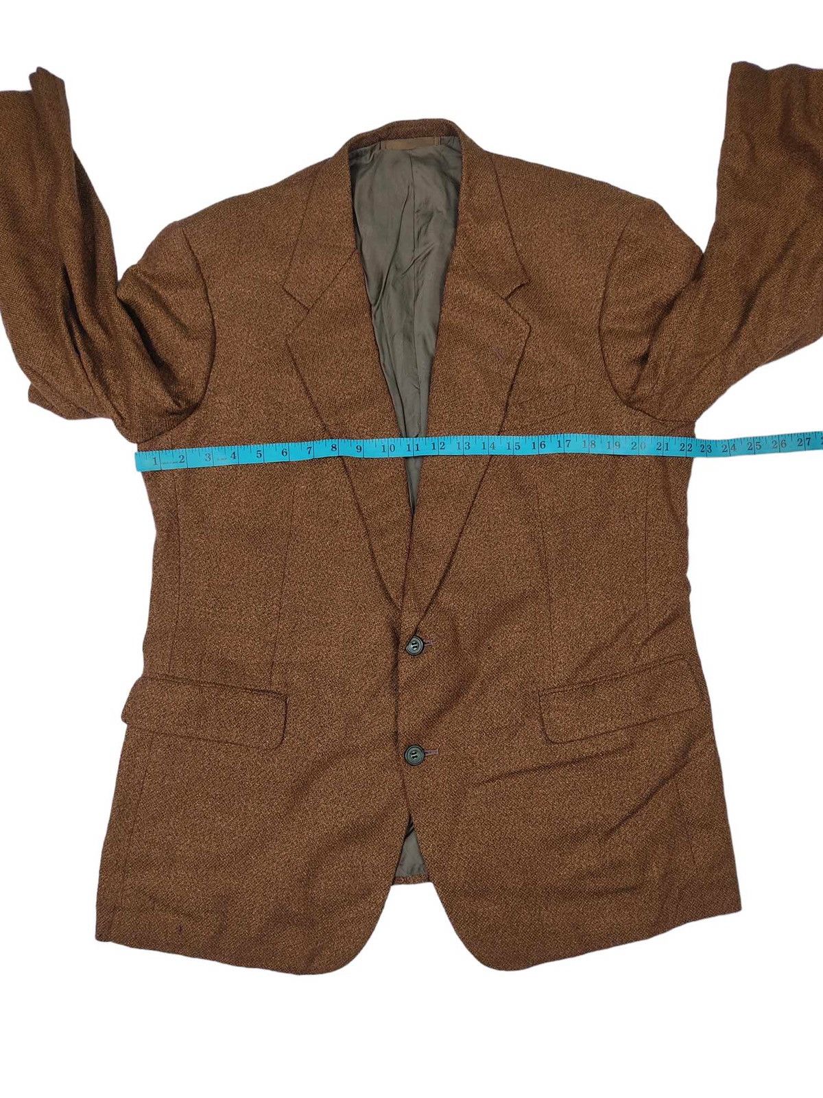 Christian Dior Monsieur × Vintage Vintage Christian Dior Monsieur Wool Tailored Jacket Size 38L - 12 Thumbnail