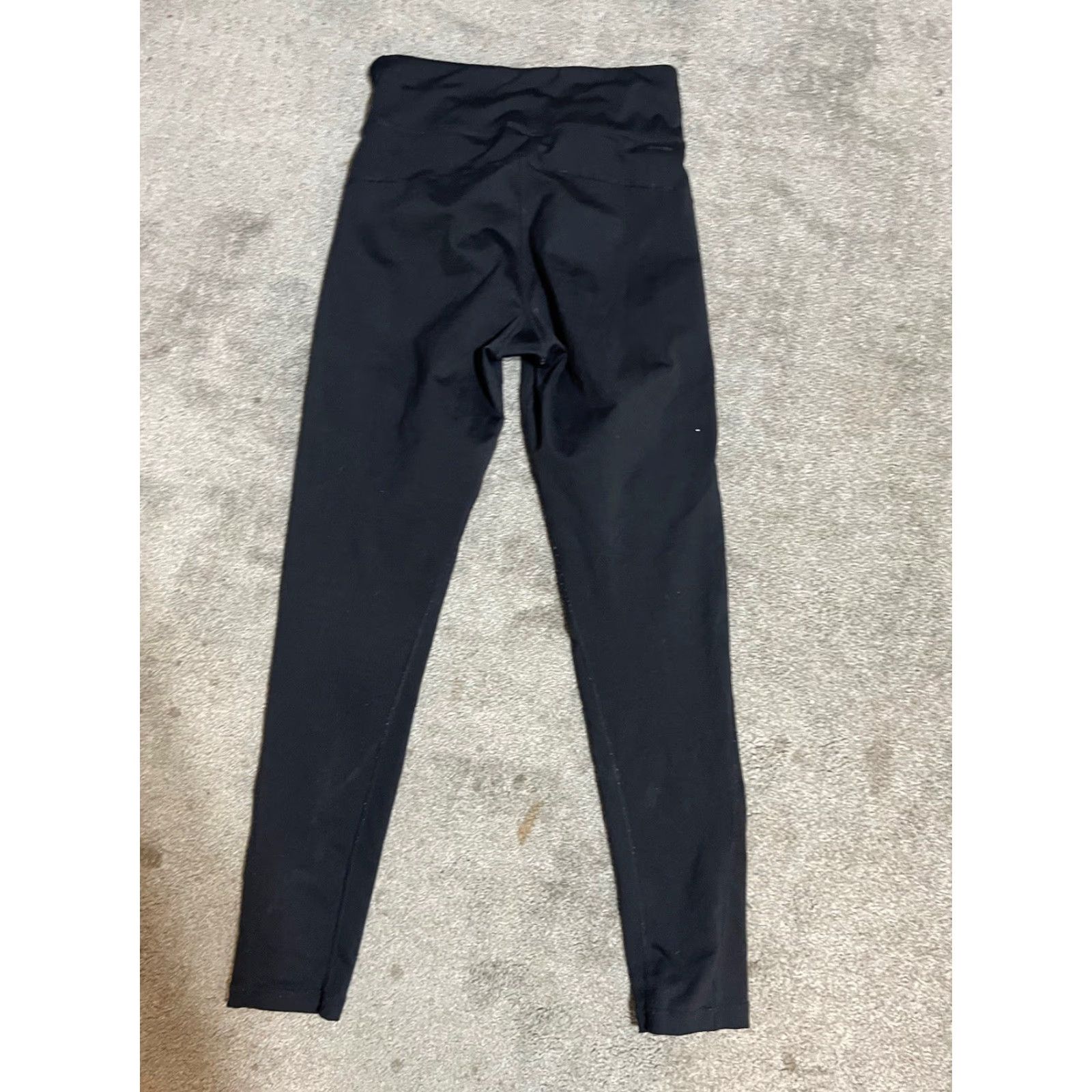 Adidas ADIDAS Leggings Pants Women's Small Black Slim Fit Cotton Blend Casual Travel Winter Secret: This item is pre-owned. Size 28" / US 6 / IT 42 - 3 Thumbnail