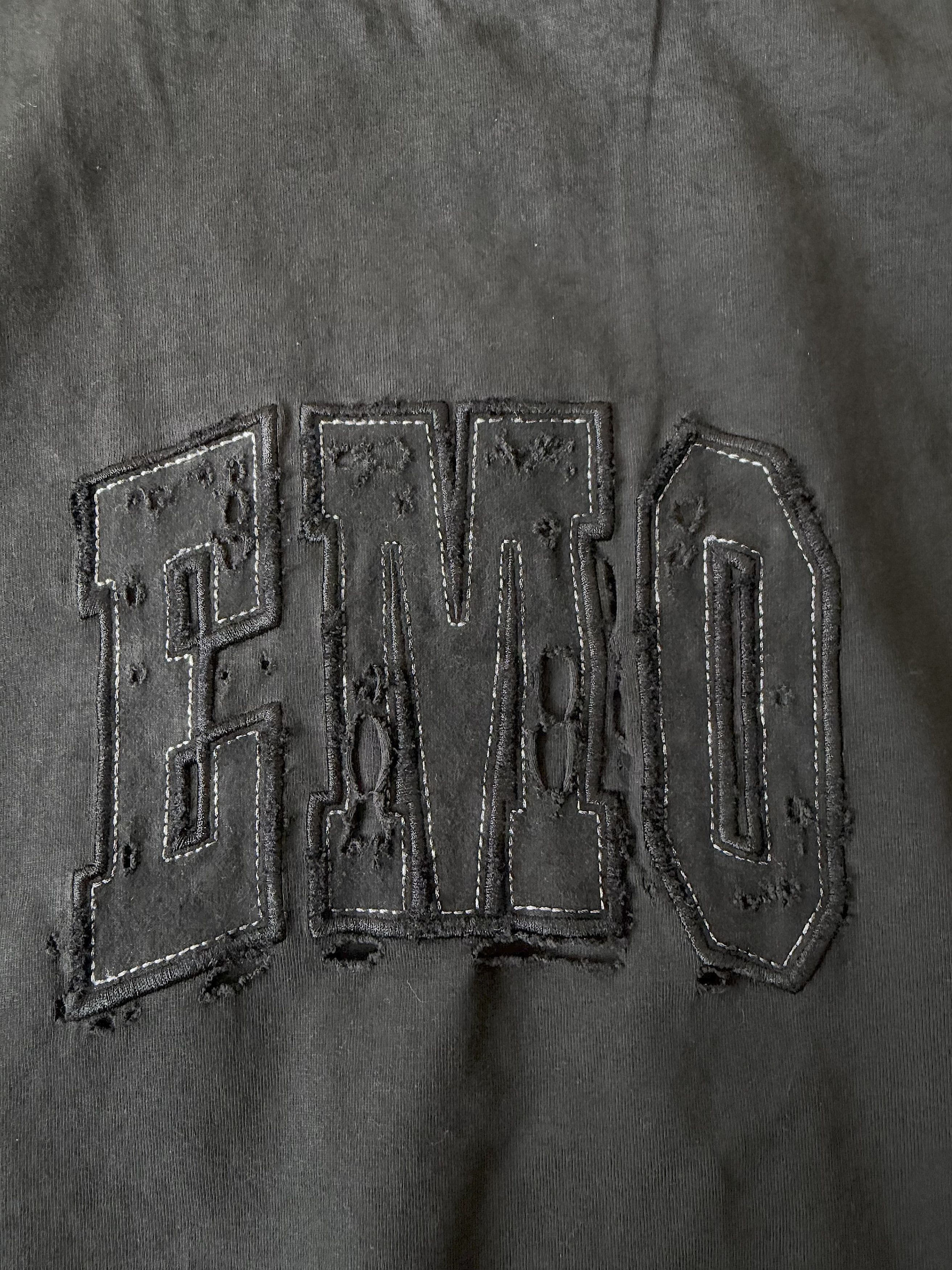 Balenciaga New Fall 25 Destroyed Emo Boxy T-Shirt (L) Size US L / EU 52-54 / 3 - 11 Thumbnail