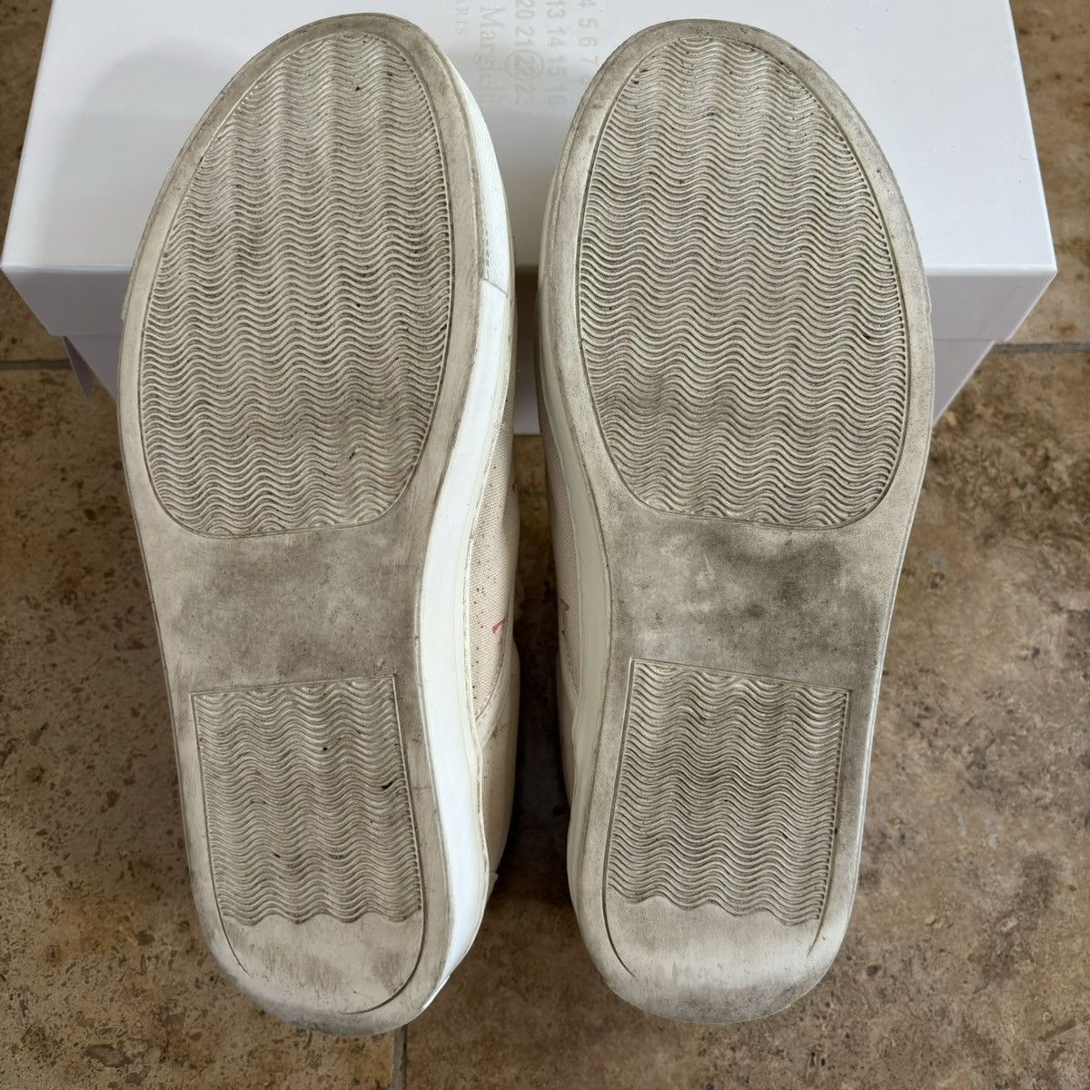 Undercover 2000s middle finger pattern canvas slip on sneakers Japan Size US 7.5 / IT 37.5 - 7 Thumbnail