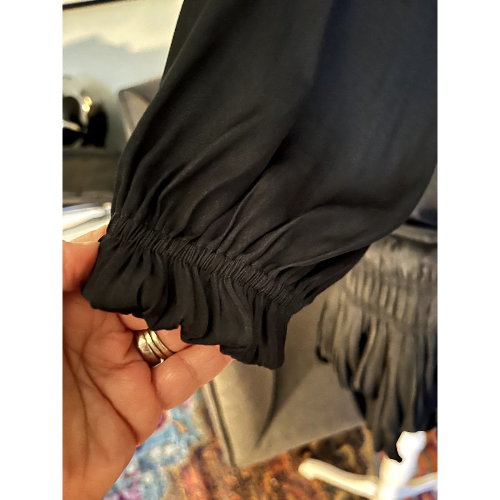 Other Azoe Beautiful Midnight Blue Ruffle Dress M Size M / US 6-8 / IT 42-44 - 3 Thumbnail