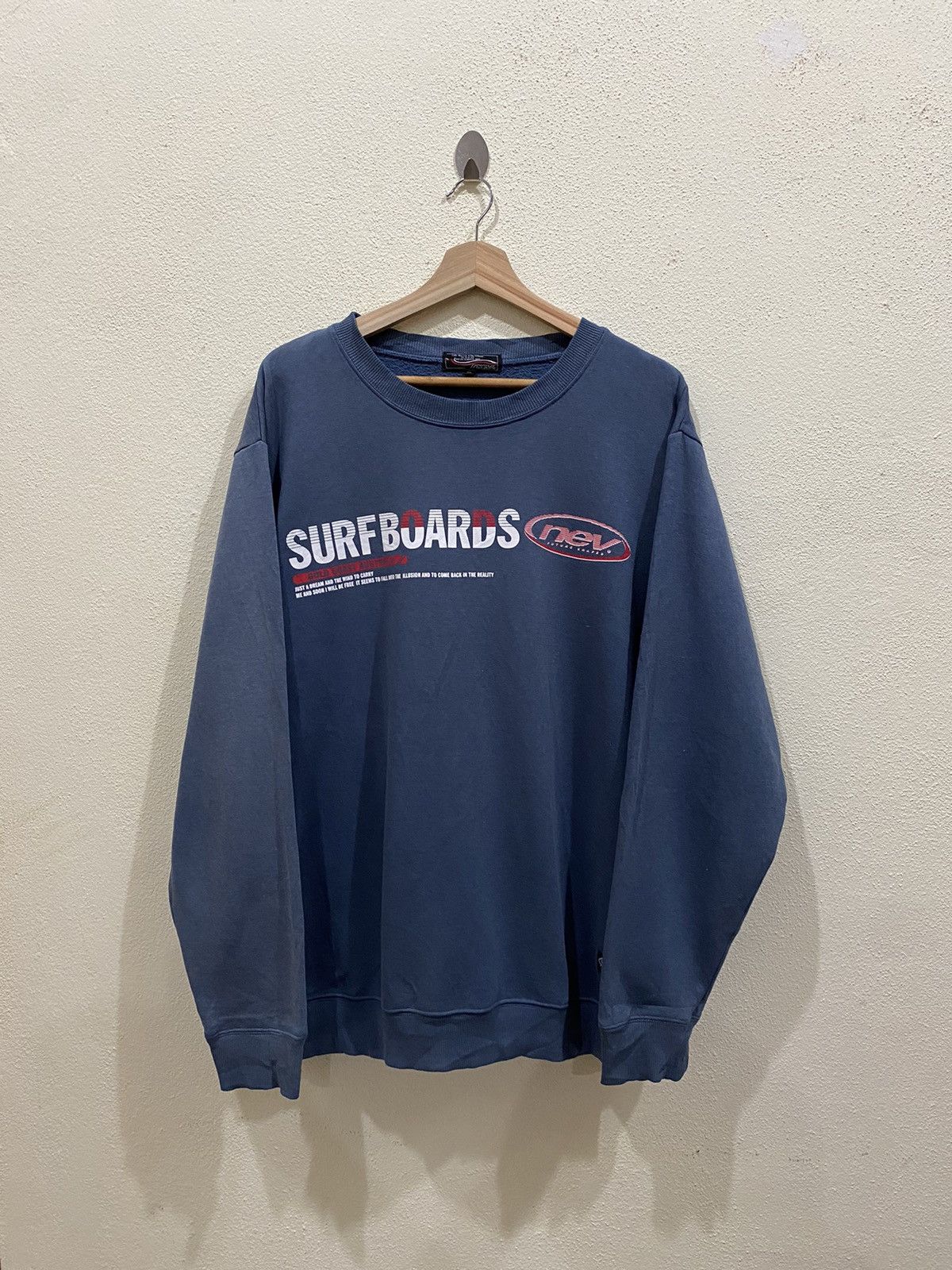 Vintage Vintage Nev Spell out Sweatshirt Size US XL / EU 56 / 4 - 2 Thumbnail