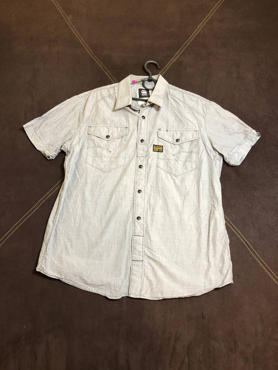 G-Star Vintage Y2K G-star Raw button up shirt streetwear Size US XL / EU 56 / 4 - 1 Thumbnail