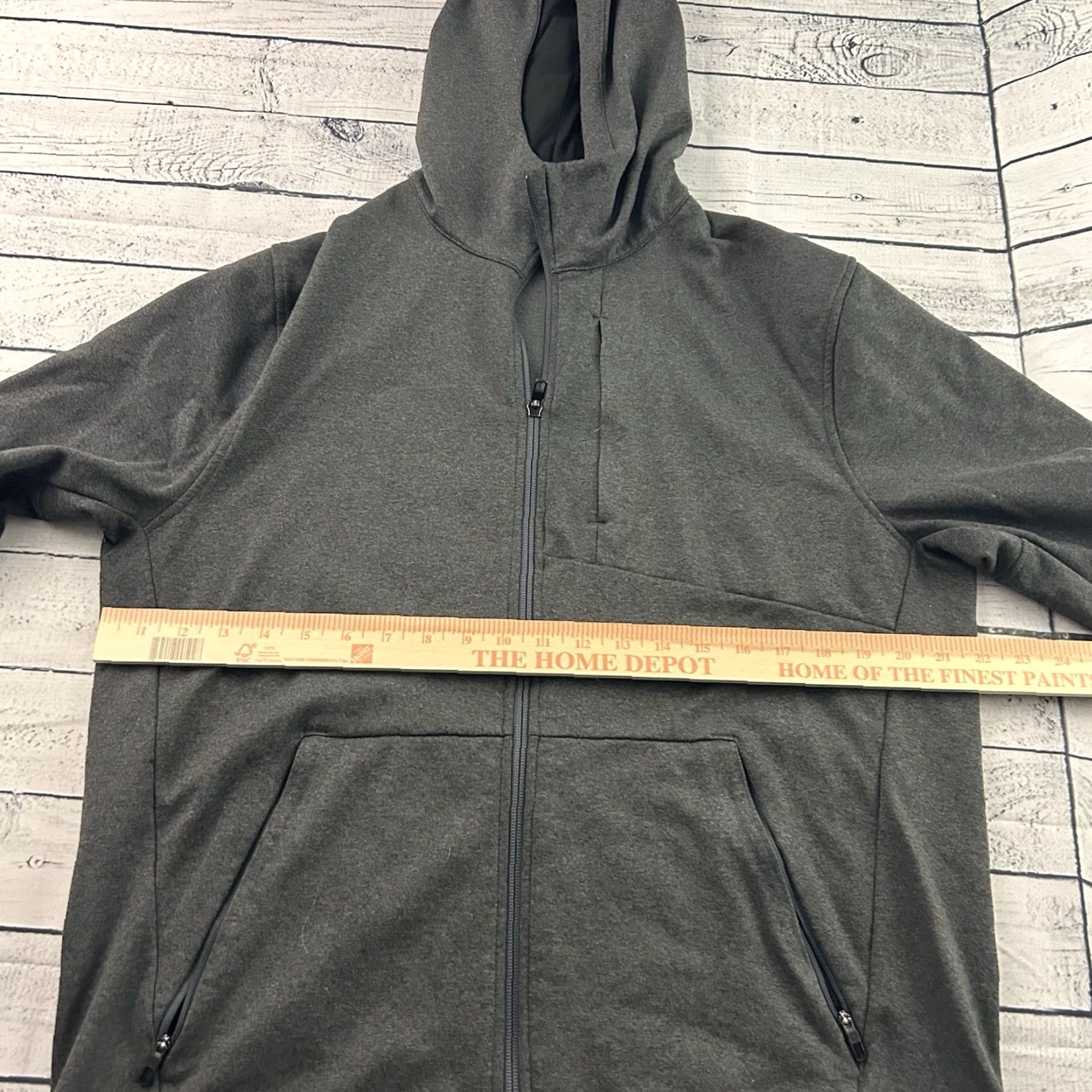 Lululemon Lululemon City Sweat Zip Fleece Hoodie Mens Large Gray Shirt City Hoodie L Mens Gray 90s Fashion? Size US L / EU 52-54 / 3 - 3 Thumbnail