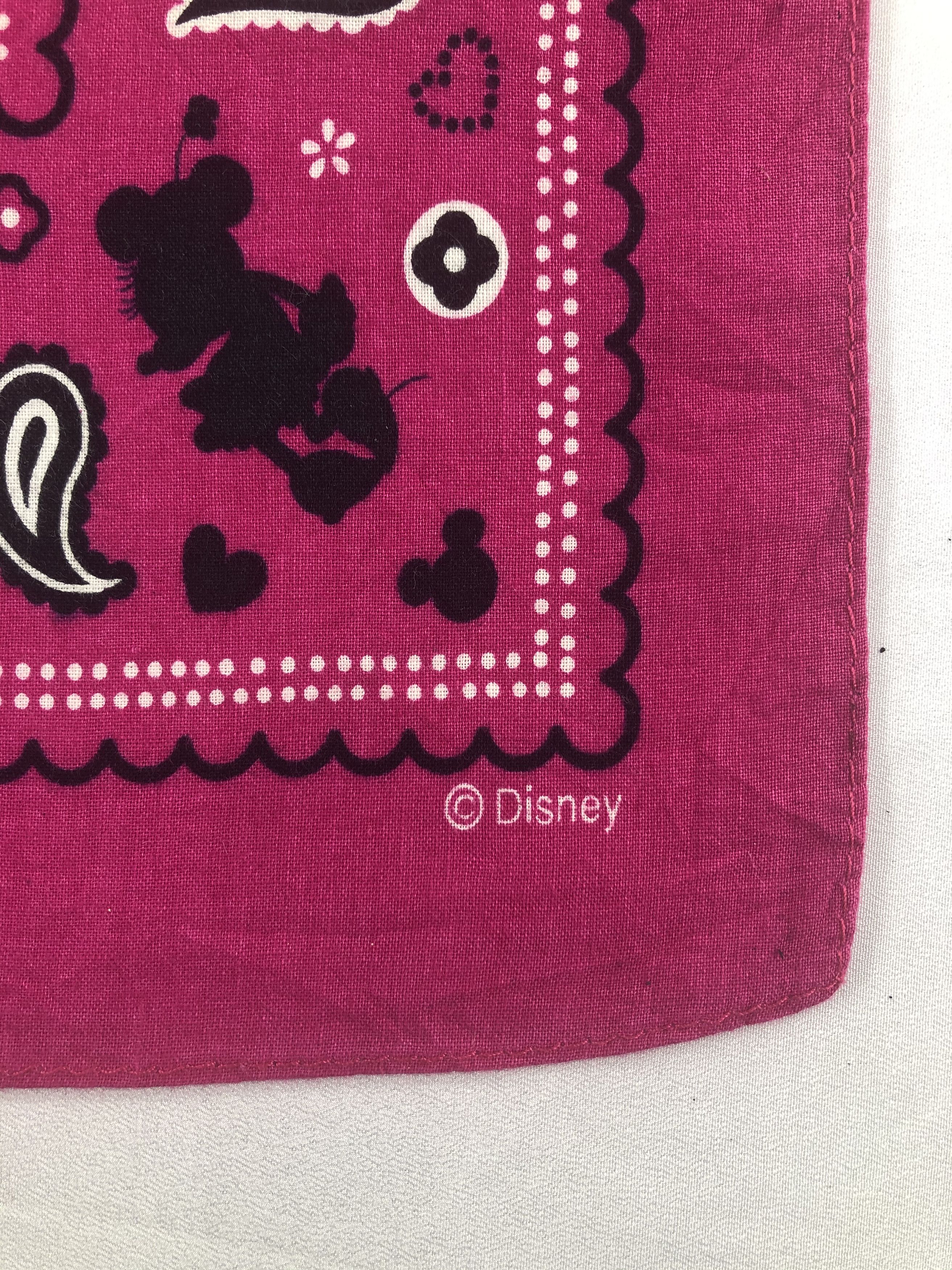 Disney × Mickey Mouse × Vintage Disney Minnie Mouse Handkerchief / Bandana / Neckerchief Size ONE SIZE - 5 Thumbnail