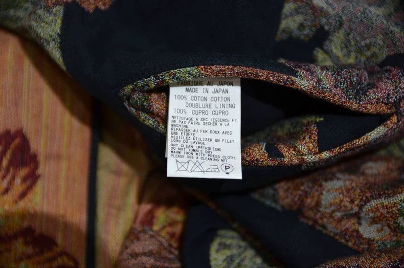 Y's Y's Jacquard windbreaker coat Size US M / EU 48-50 / 2 - 4 Thumbnail