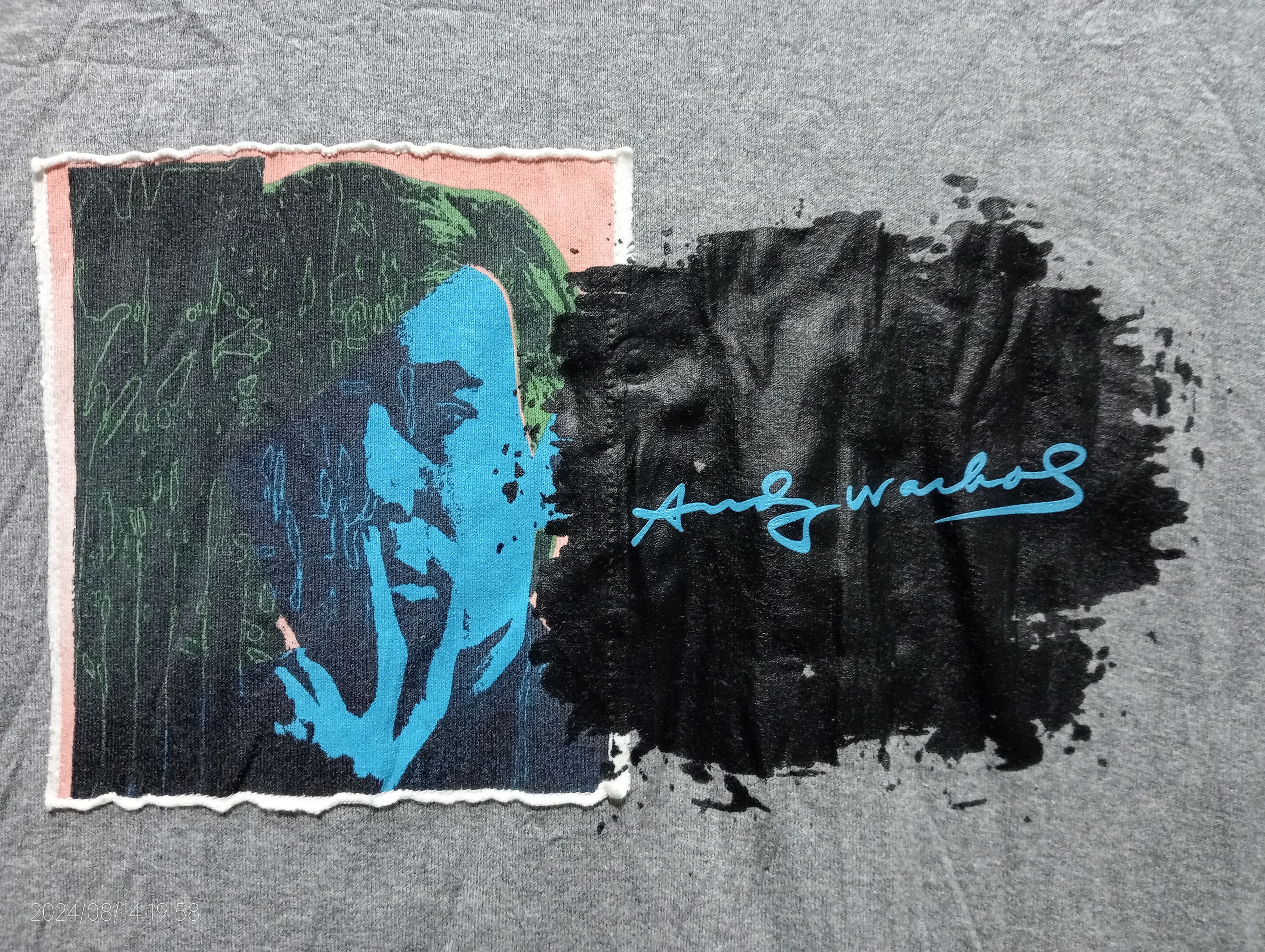 Andy Warhol × Uniqlo Andy Warhol Uniqlo Long Sleeve Tshirt Size US M / EU 48-50 / 2 - 2 Thumbnail