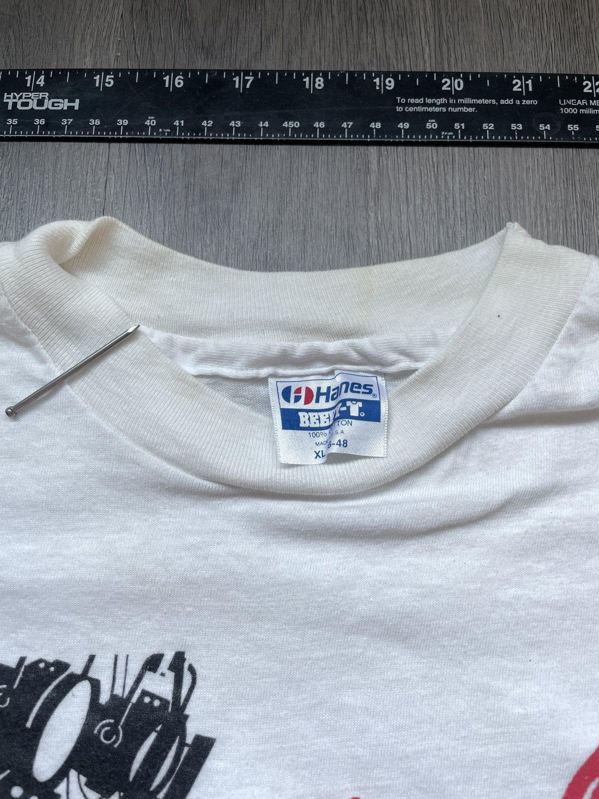 Hanes Vintage Hanes USA “Body and Soul” Graphic T-Shirt (Sz. XL) Size US XL / EU 56 / 4 - 3 Thumbnail