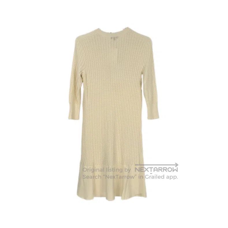 Chanel Chanel Beige hemp vertical pattern shoulder gold buckle kn Size XS / US 0-2 / IT 36-38 - 2 Thumbnail