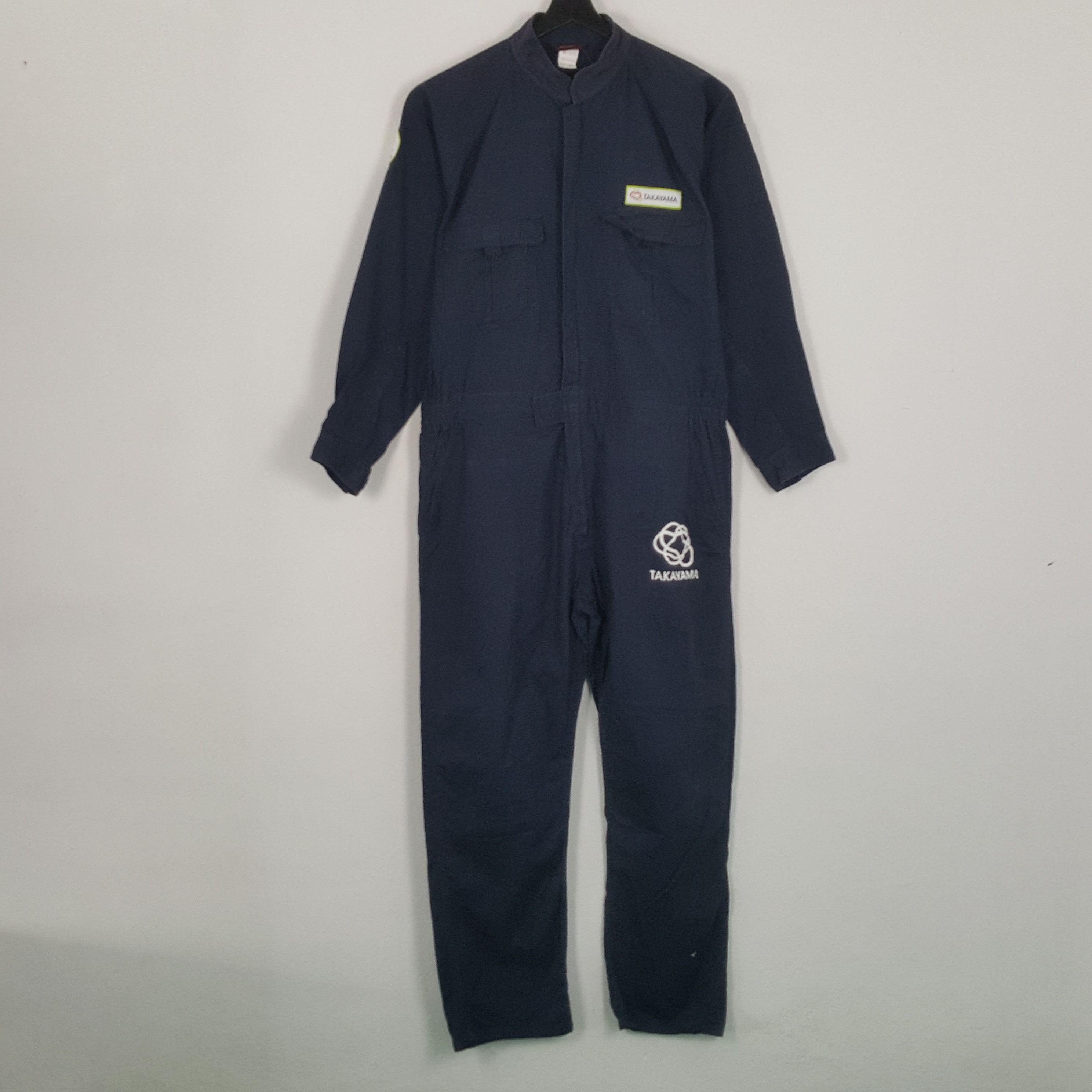 Vintage TAKAYAMA Japanese Workwear Style Coverall Jacket Size US XL / EU 56 / 4 - 4 Thumbnail