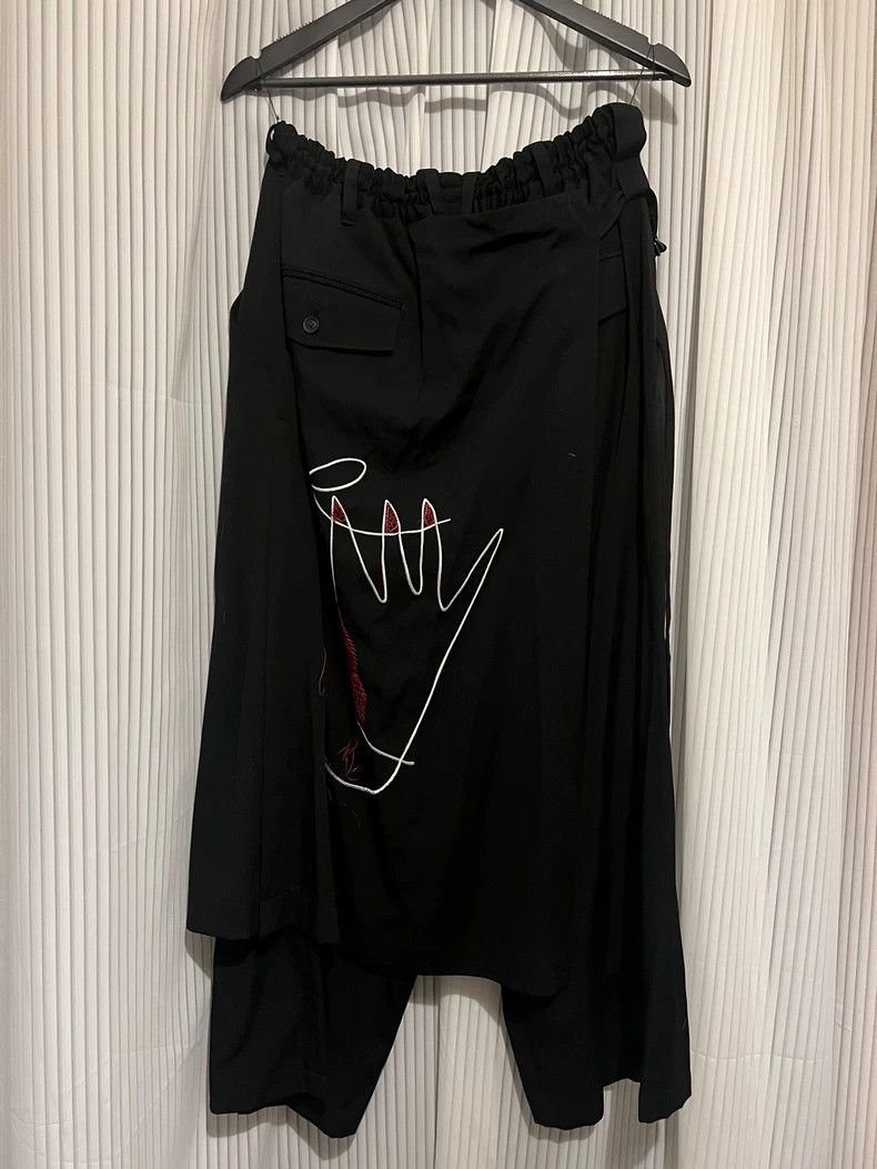 Yohji Yamamoto Yohji Yamamoto size 3 22ss Miyazawa Rie Patch Pants 2503-N Size US 28 / EU 44 - 5 Thumbnail