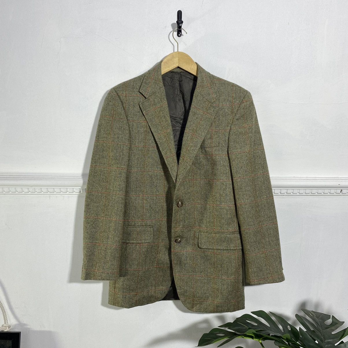 J. Press BLAZER JACKET HERINGBONE VINTAGE Size US L / EU 52-54 / 3 - 1 Thumbnail