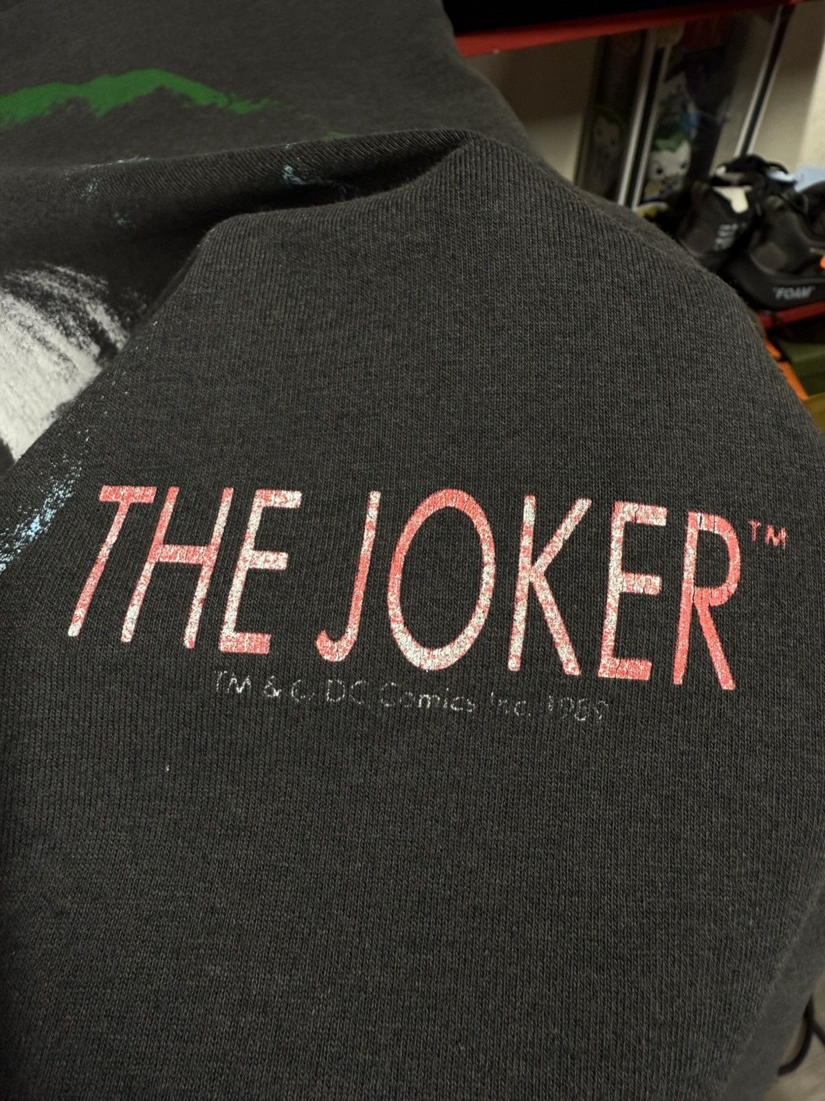Vintage Vintage 1980’s Joker Jack Nicholson T-Shirt Vtg Batman Med Size US M / EU 48-50 / 2 - 3 Thumbnail