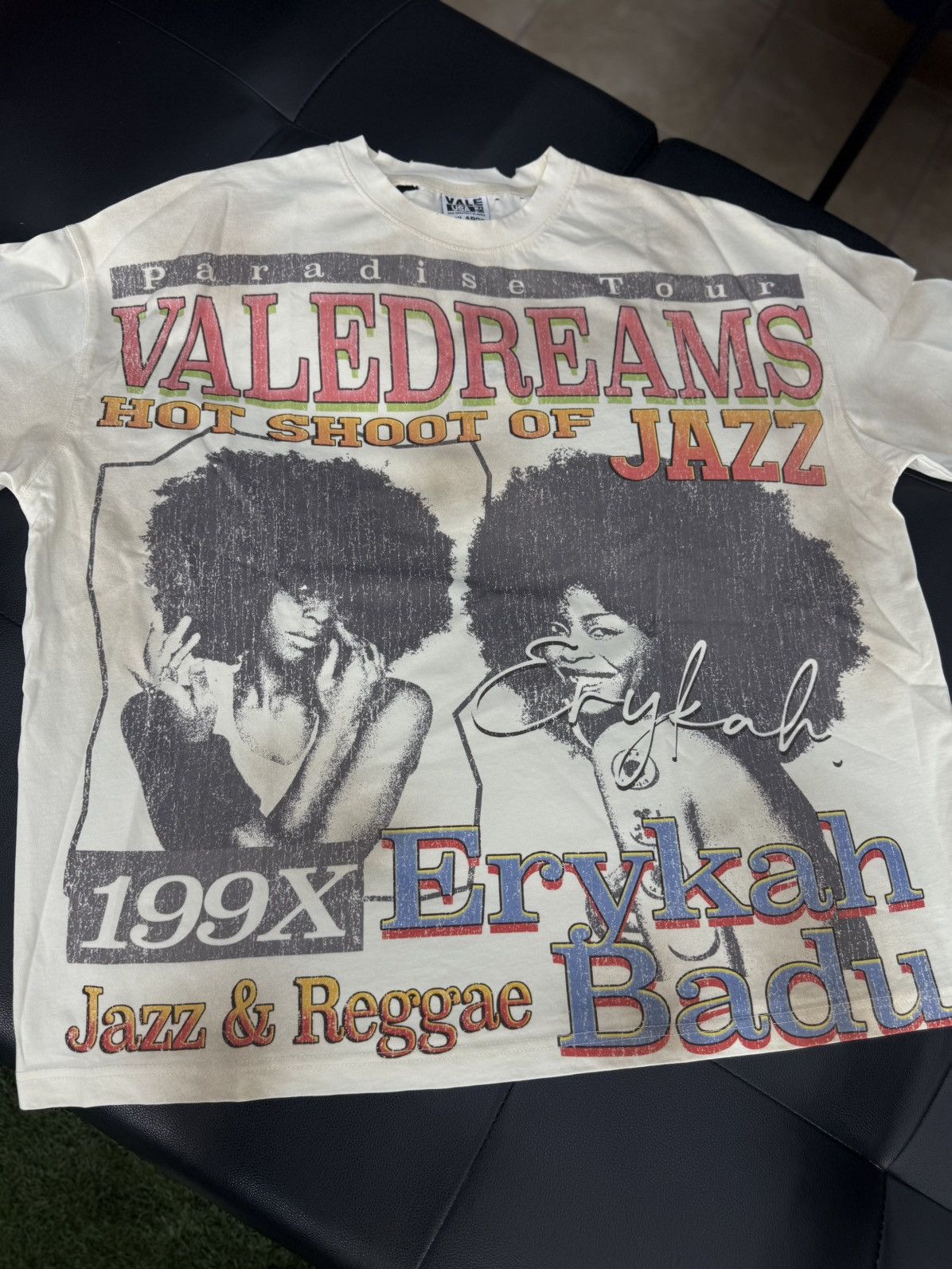 Vale Valley White Jazz Tee Shirt Size XXL (NEW) Size US XXL / EU 58 / 5 - 5 Thumbnail