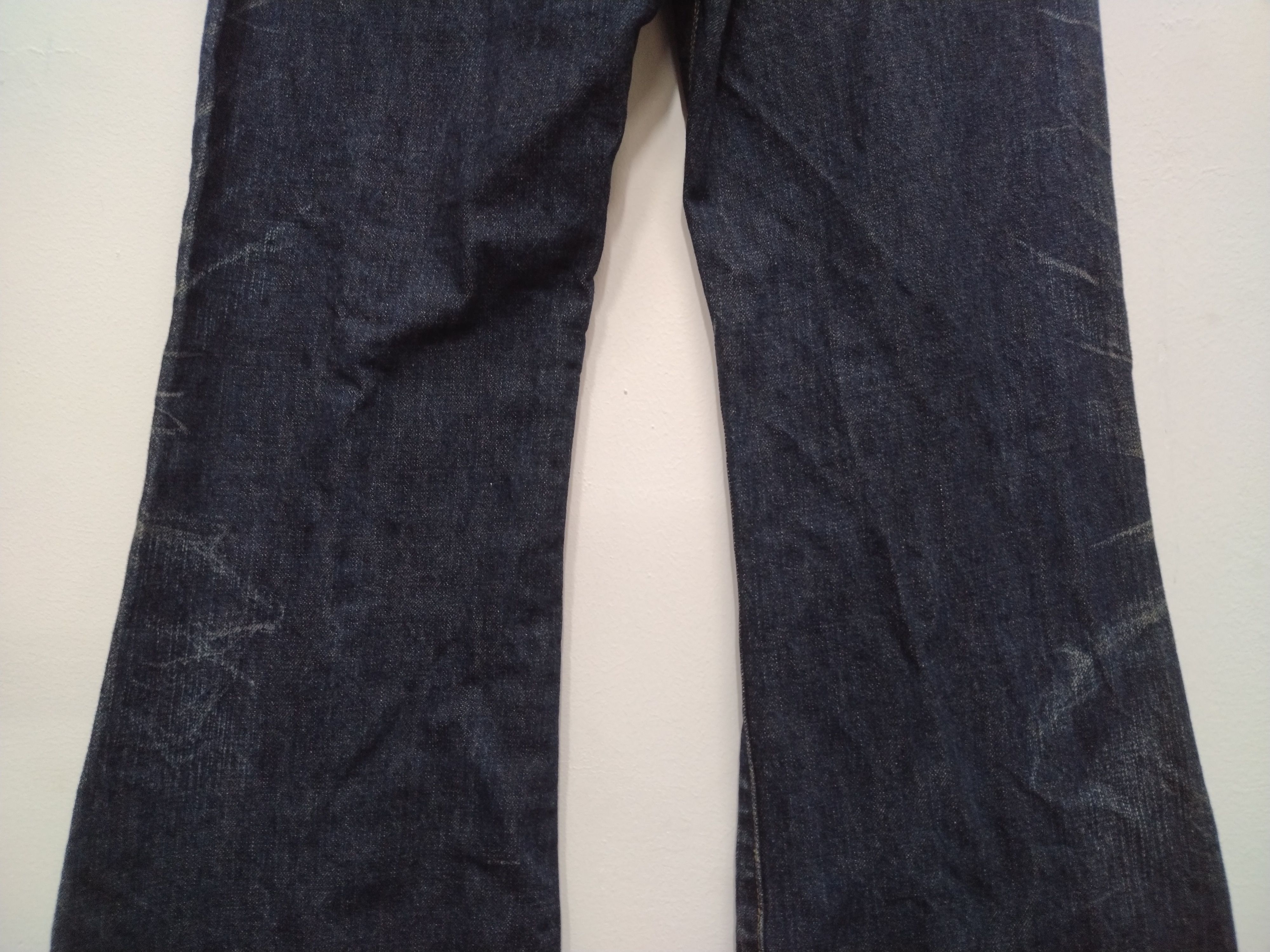 Justin Marvelous awesome Distressed like new Justin BOOT CUT jeans Size US 34 / EU 50 - 6 Thumbnail