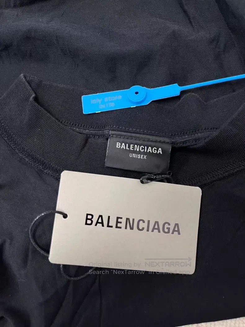 Balenciaga Balenciaga Letter Logo Printed Round Neck Short Sleeve T-S Size US M / EU 48-50 / 2 - 5 Thumbnail
