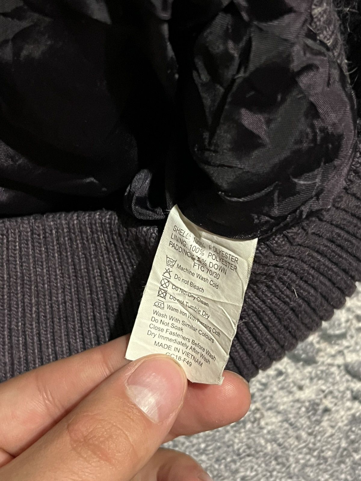Japanese Brand Number Nine Style Nylon Glamour Bomber / Archive Darkwear 90 Size US S / EU 44-46 / 1 - 6 Thumbnail