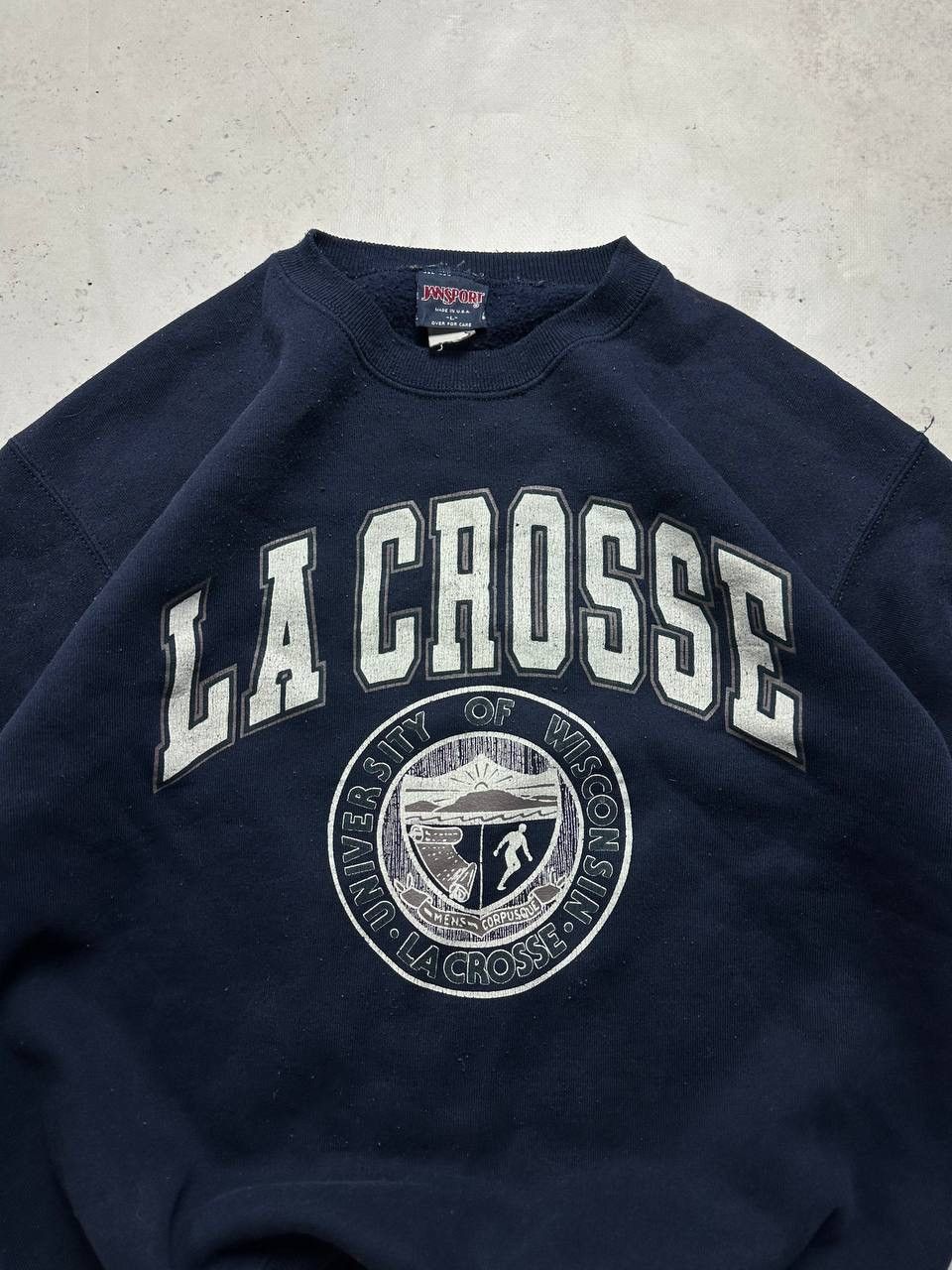 Vintage Vintage La Crosse Made In USA Boxy Sweatshirt L Size US L / EU 52-54 / 3 - 3 Thumbnail