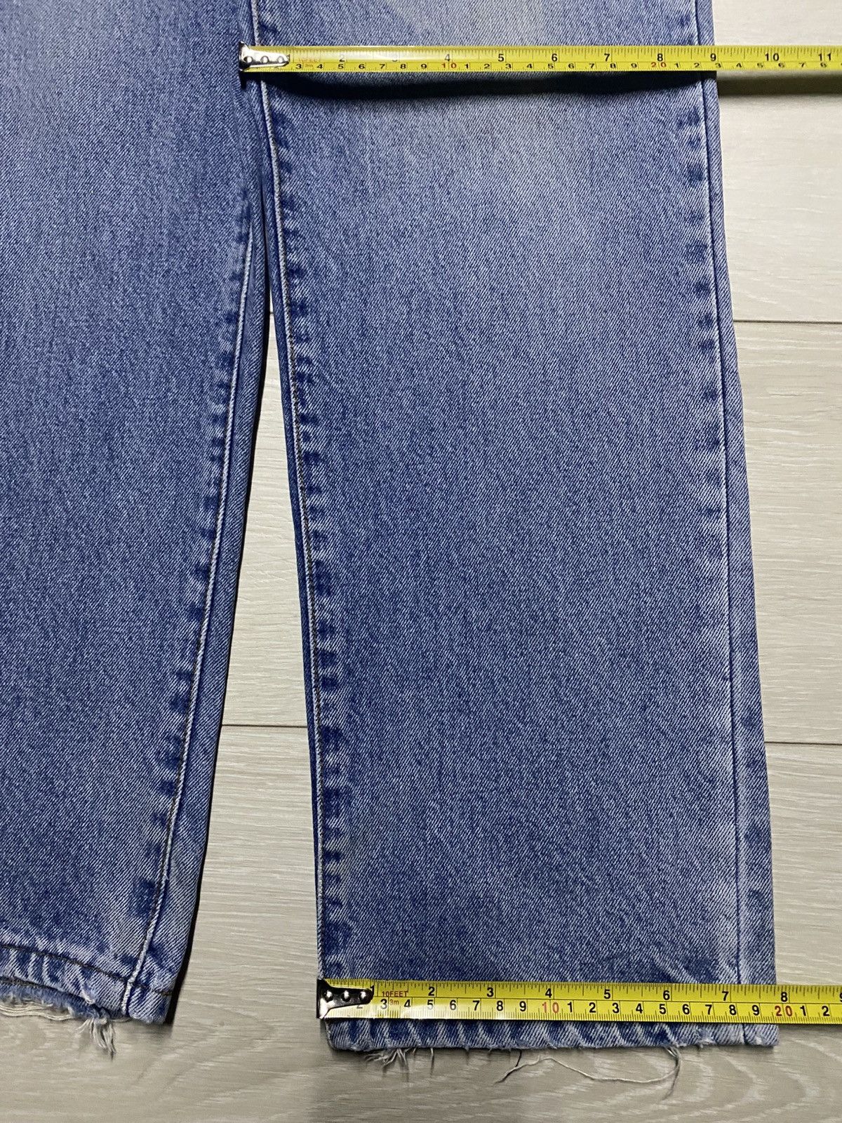 Japanese Brand Vintage Leyton House Blue Wash Relaxed Jeans Size US 28 / EU 44 - 13 Thumbnail