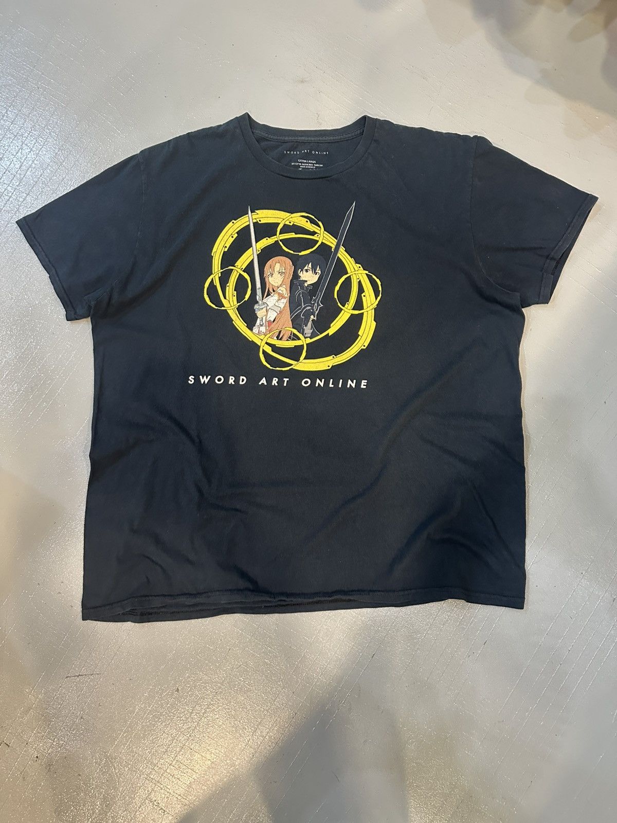 Anime × Cartoon Network × Japanese Brand RARE SWORD ART ONLINE ANIME SHIRT Size US XL / EU 56 / 4 - 1 Thumbnail