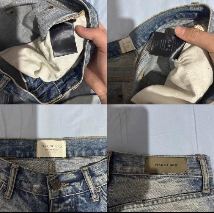 Fear of God Fear of God Season 4 OG Blue Bull Size US 28 / EU 44 - 4 Thumbnail