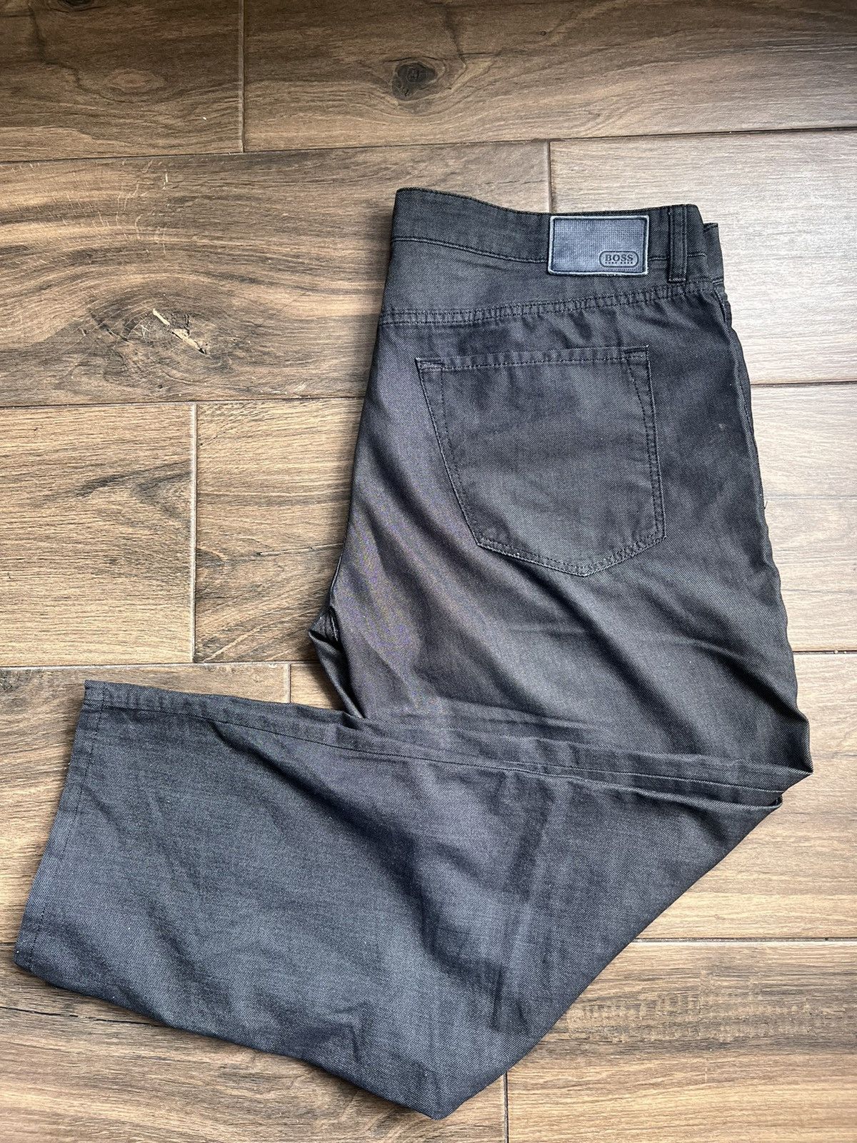 Hugo Boss Hugo Boss Green Regular Fit Size US 34 / EU 50 - 1 Thumbnail