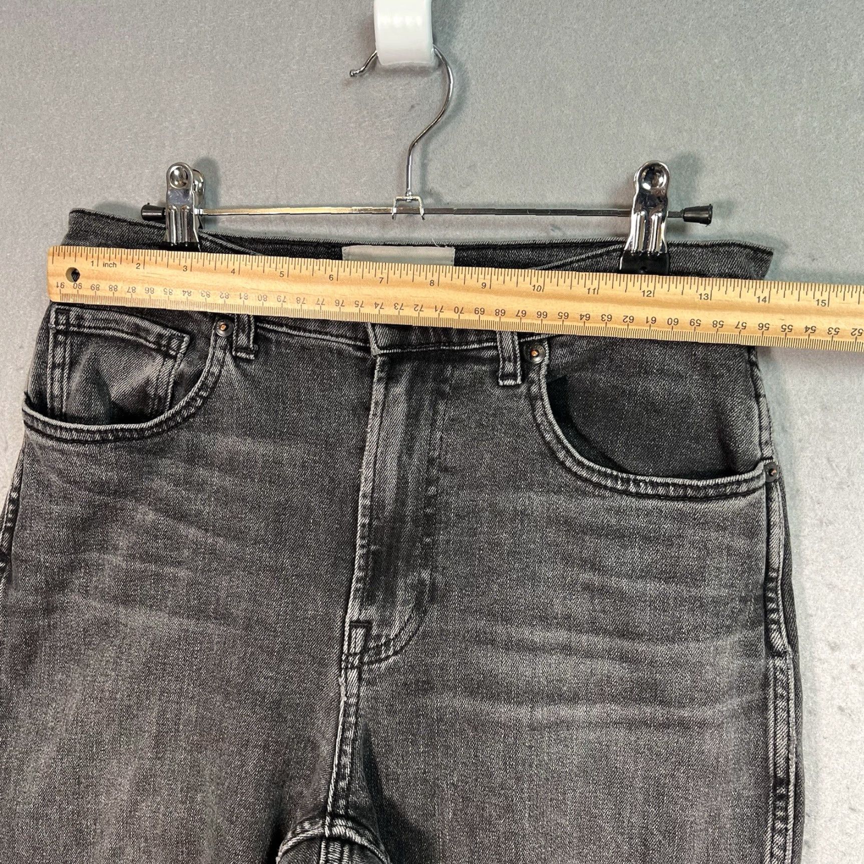 Everlane VINTAGE Everlane Jeans Womens 28 Bootcut Denim Black Medium Wash Straight Leg Adult Regular Size 28 Women Size 28" / US 6 / IT 42 - 3 Thumbnail