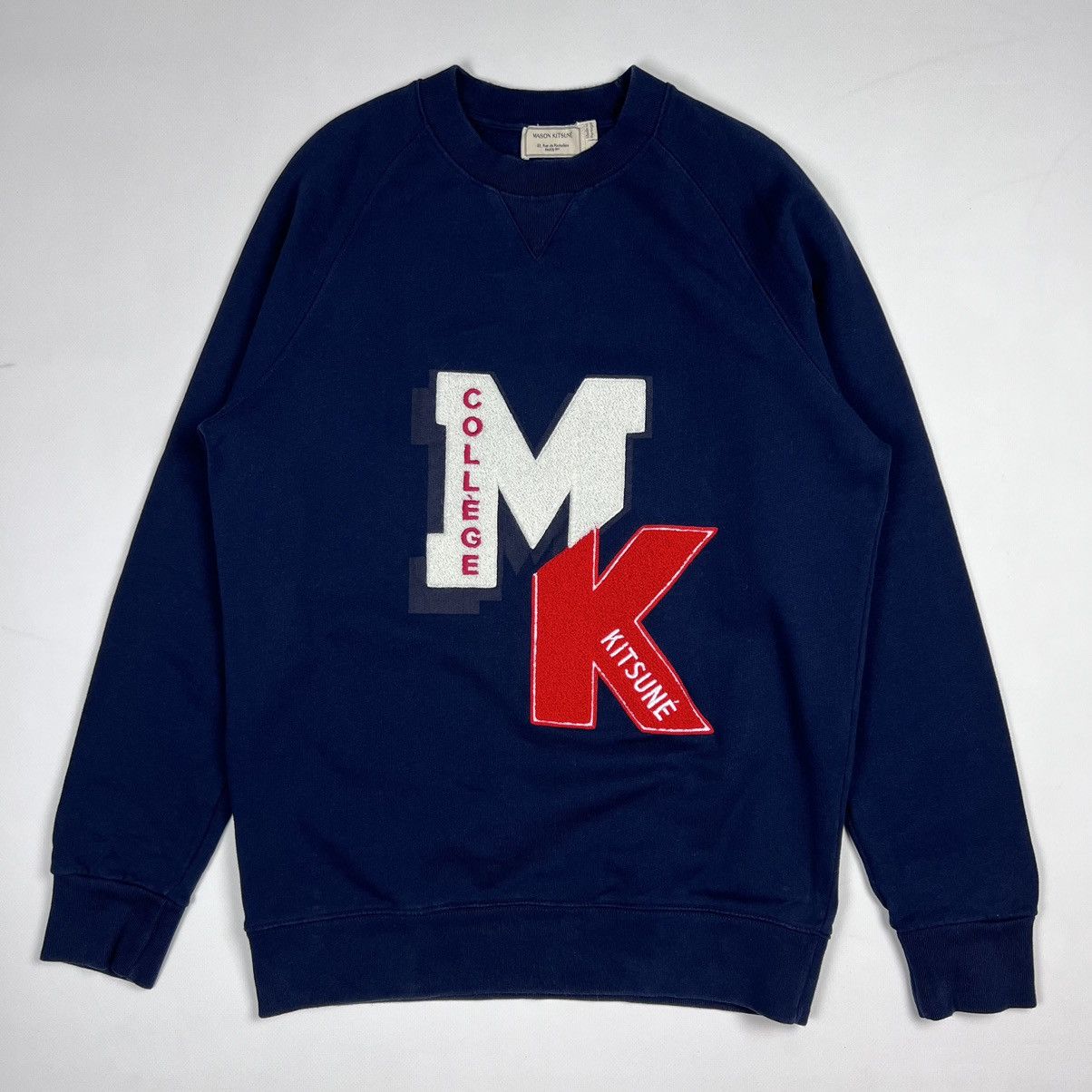 Maison Kitsune Maison Kitsune college sweatshirt Size US M / EU 48-50 / 2 - 1 Thumbnail