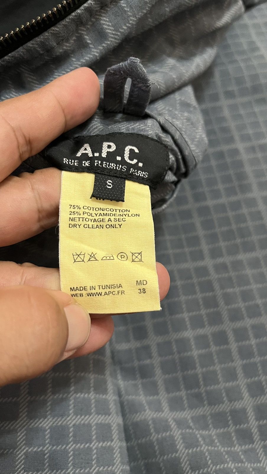 A.P.C. Vintage A.P.C Zipper riri Reversible Jacket Size US S / EU 44-46 / 1 - 12 Thumbnail