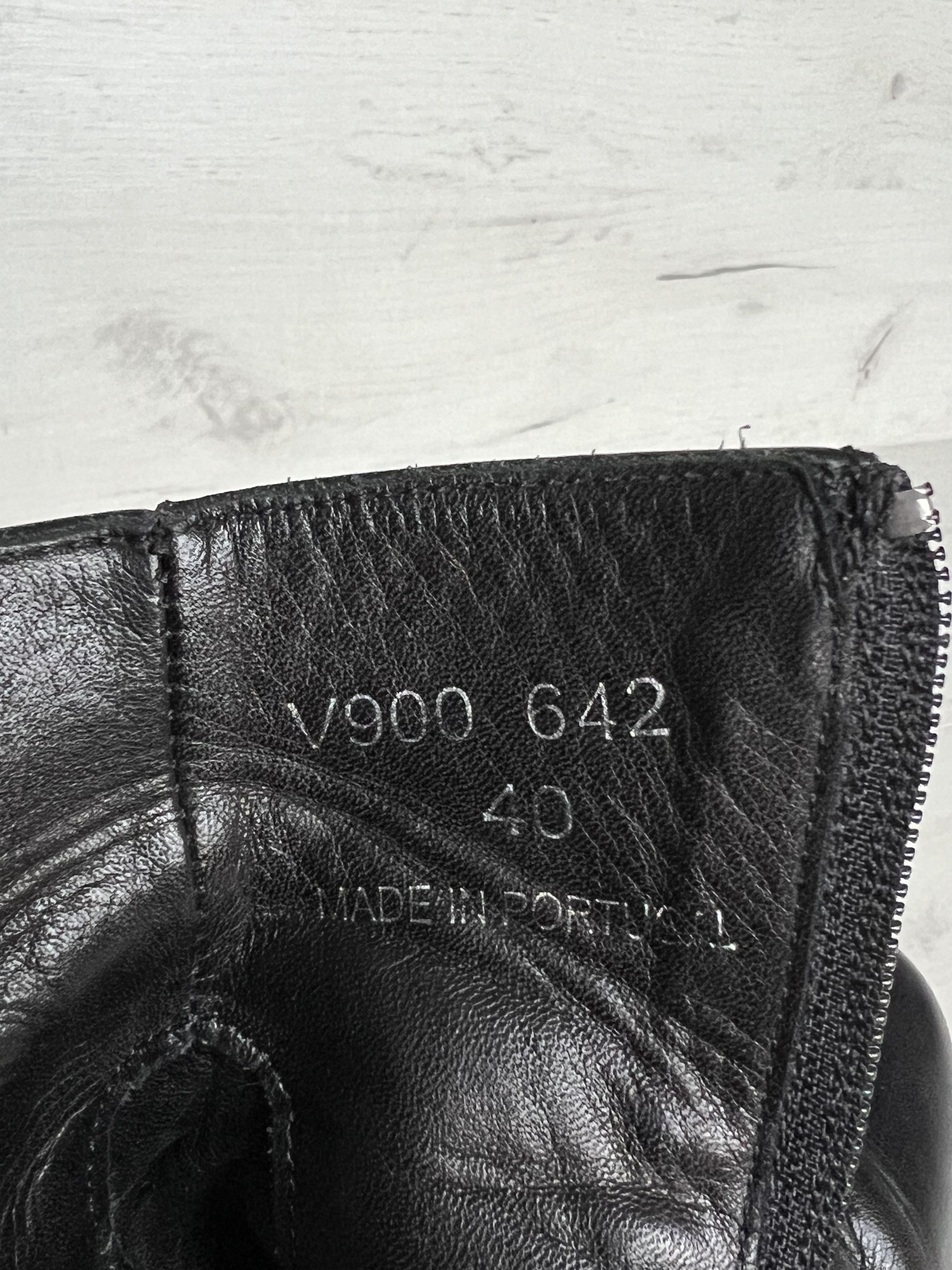 Versace VERSACE MEDUSA LOGO LEATHER ZIP WESTERN OXFORD BOOTS Size US 7 / EU 40 - 7 Thumbnail