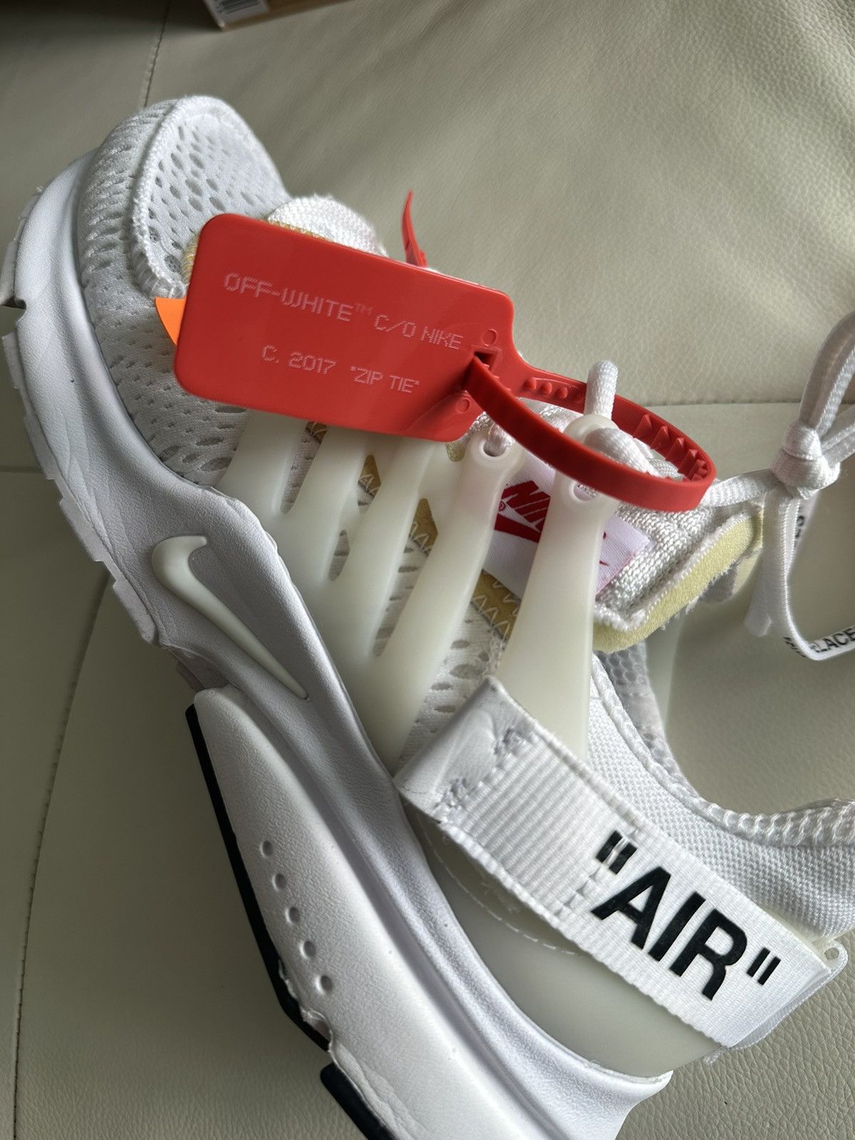 Nike Nike x Off-White Presto The Ten White Size US 10 / EU 43 - 13 Thumbnail