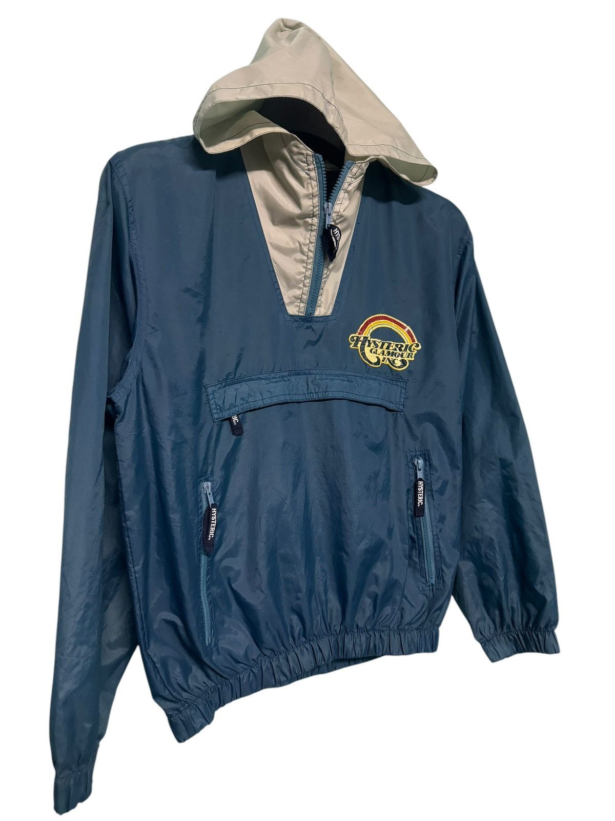 Hysteric Glamour HYSTERIC GLAMOUR INC PULL OVER HOODIE WINDBRAEKER NYLON Size US M / EU 48-50 / 2 - 4 Thumbnail