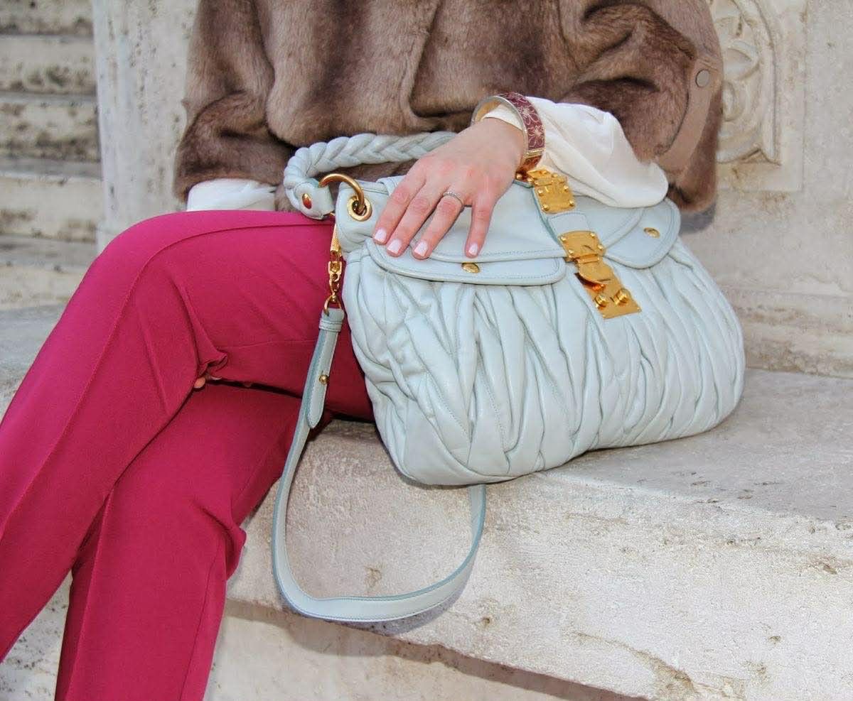 Miu Miu Miu Miu - Matellase Coffer Hobo Bag Size ONE SIZE - 2 Thumbnail