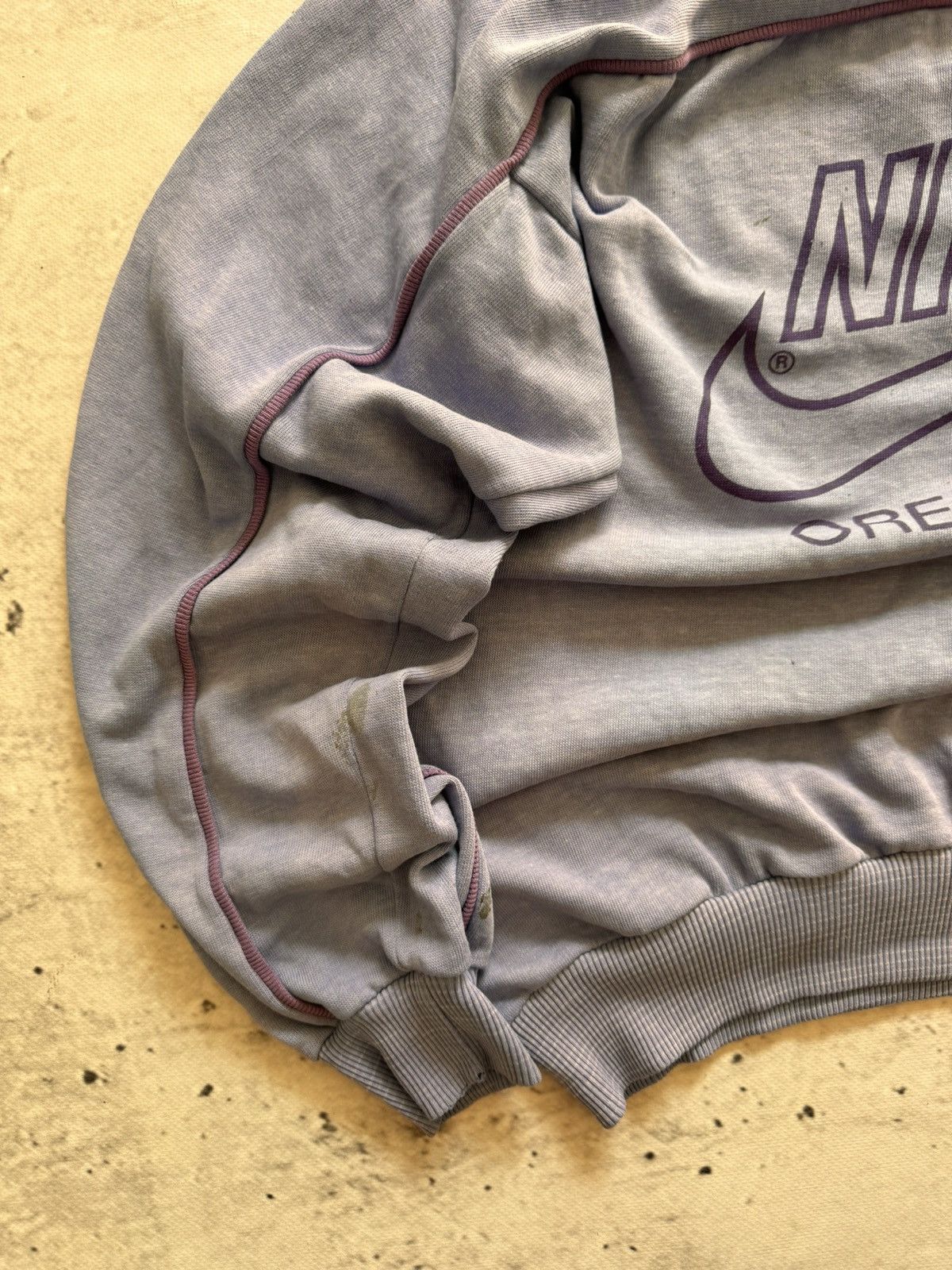 Nike × Vintage NIKE VINTAGE CENTER LOGO OVERSIZE BOXY SWEATSHIRT Size US XL / EU 56 / 4 - 6 Thumbnail