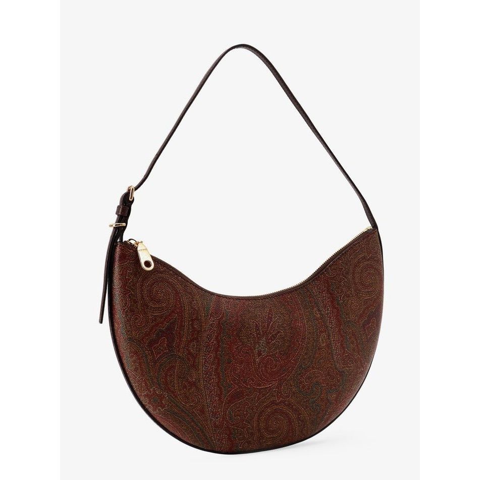 Etro ETRO Essential Medium Brown Paisley Jacquard Hobo Bag New Size ONE SIZE - 3 Thumbnail