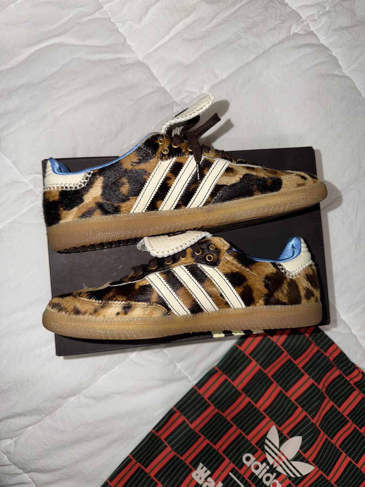 Adidas × Wales Bonner Wales Bonner x Adidas Samba Leopard print Size US 10.5 / EU 43-44 - 5 Thumbnail
