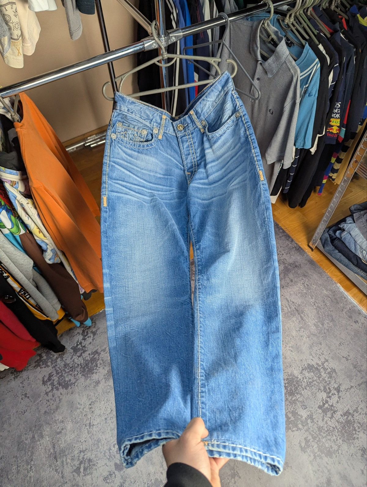 True Religion 💯True religion y2k drip jeans Size US 36 / EU 52 - 3 Thumbnail