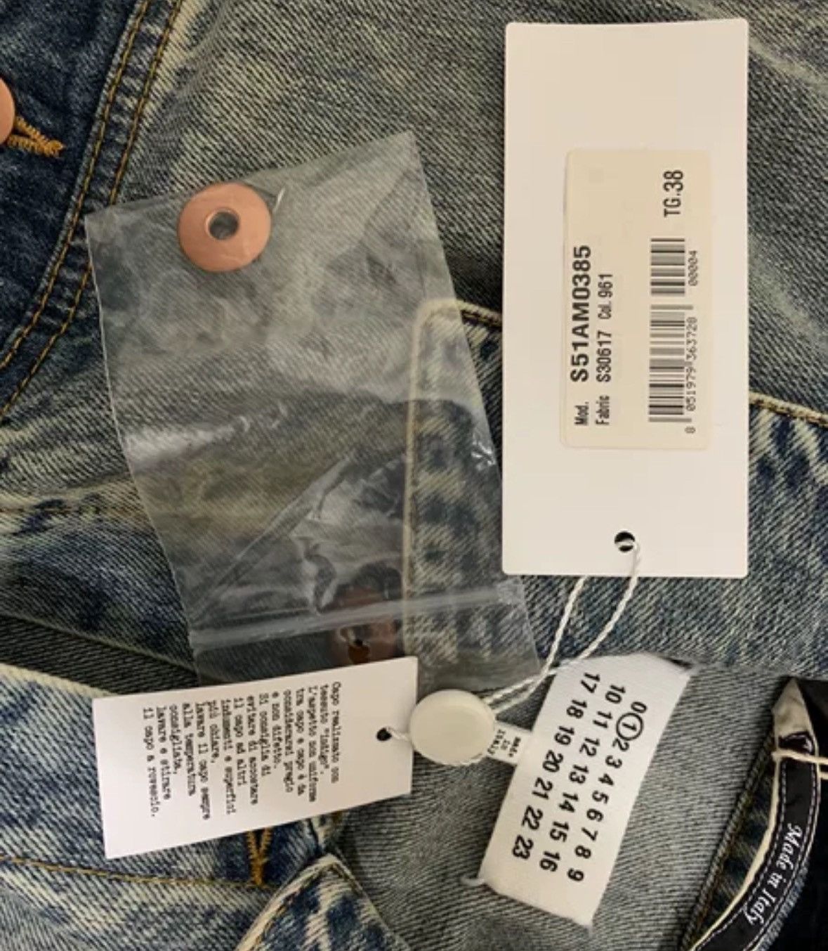 MAISON MARGIELA SS20 denim washed jacket2412-Nextarrow